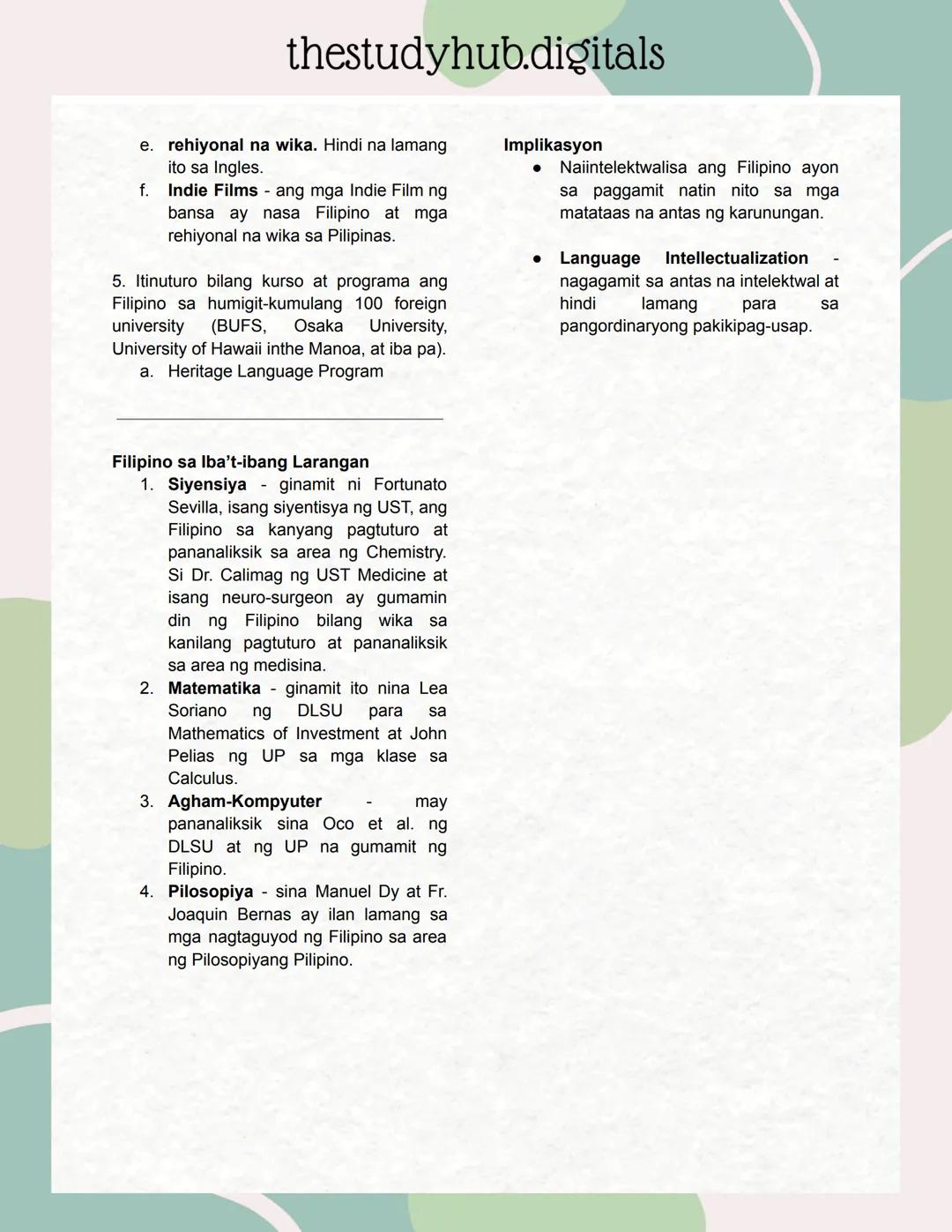 # KOMUNIKASYON AT PANANALKSIK
## Mga Konseptong Pangwika
### Kahulugan ng Wika
* Ang wika ay isang likas at makataong pamamaraan ng pagha