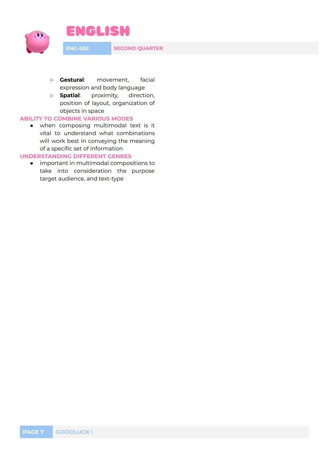 ENGLISH
ENG-002
SECOND QUARTER
L1: LANGUAGE OF RESEARCH,
CAMPAIGNS, AND ADVOCACIES
A
LANGUAGE
plays an essential role in our lives
more than