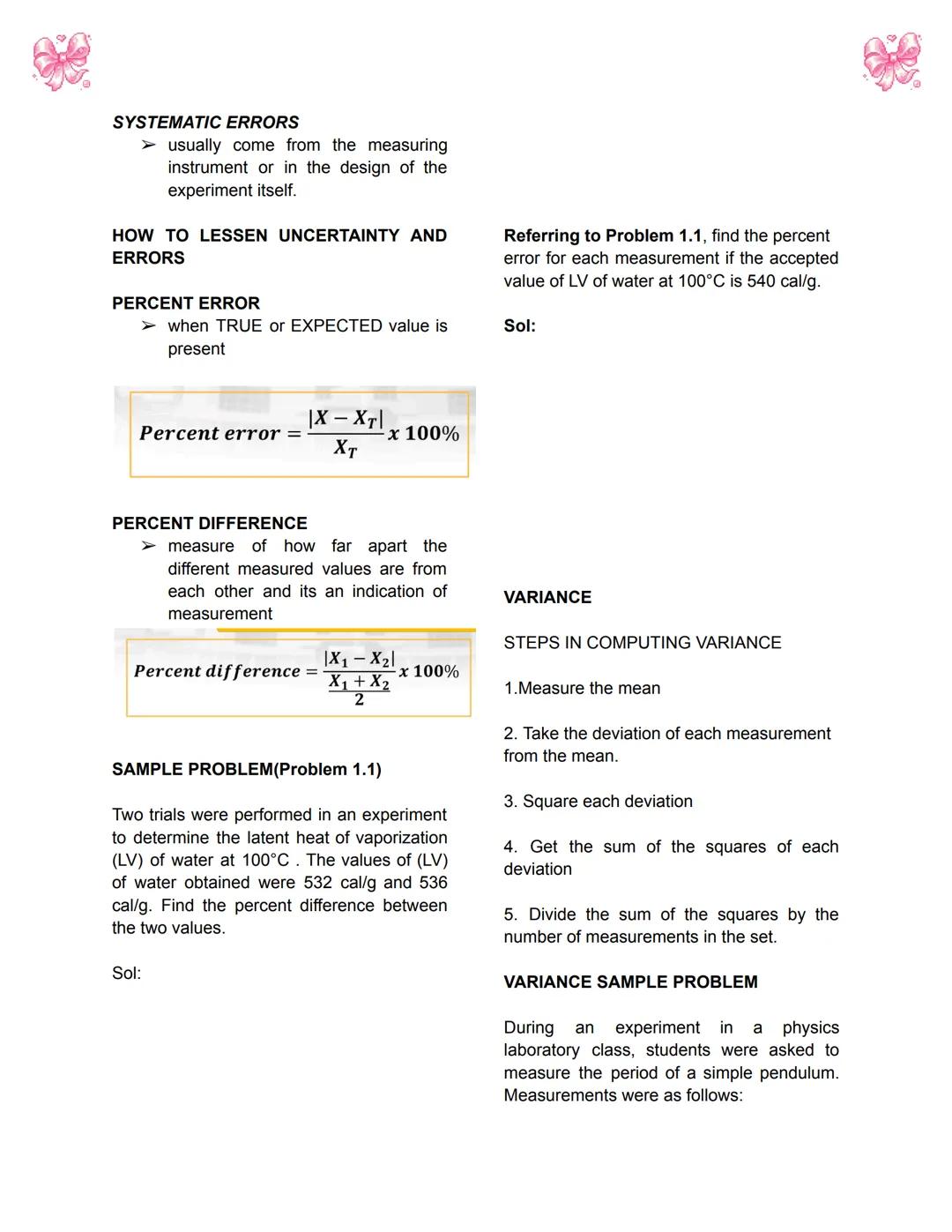 LESSON 1: INTRODUCTORY CONCEPTS
IN PHYSICS
MEASUREMENTS
* Physical variables, such as time,
temperature, and length, can be used to
quantita