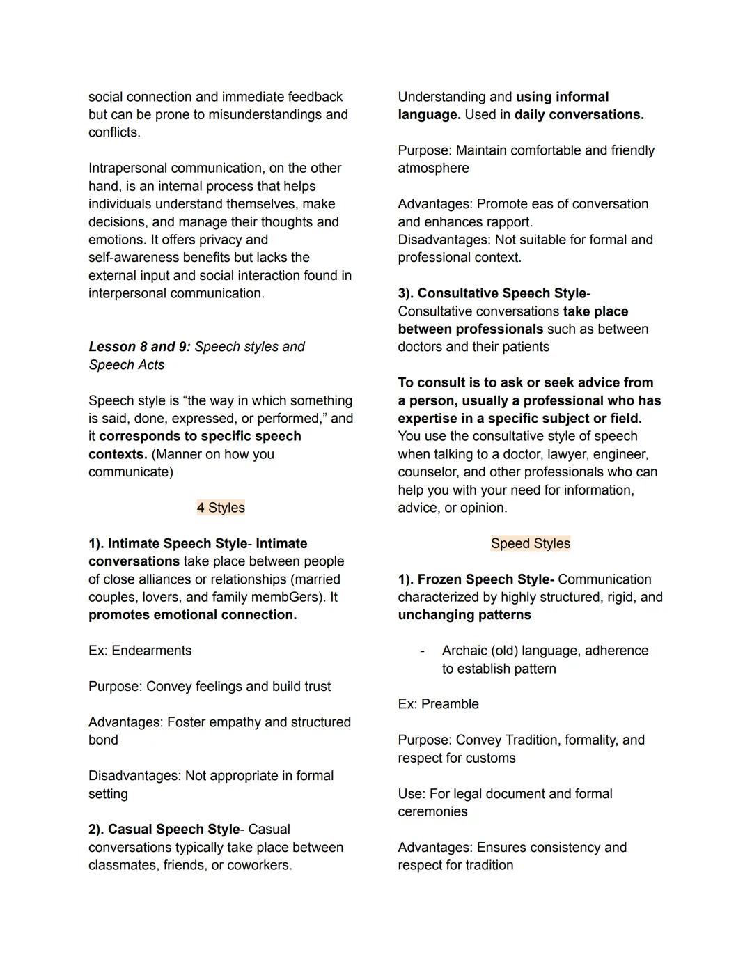 Lesson 1: Nature and Elements of
Communication
Understanding the Communication Process
Communication is what connects us as
human beings. So