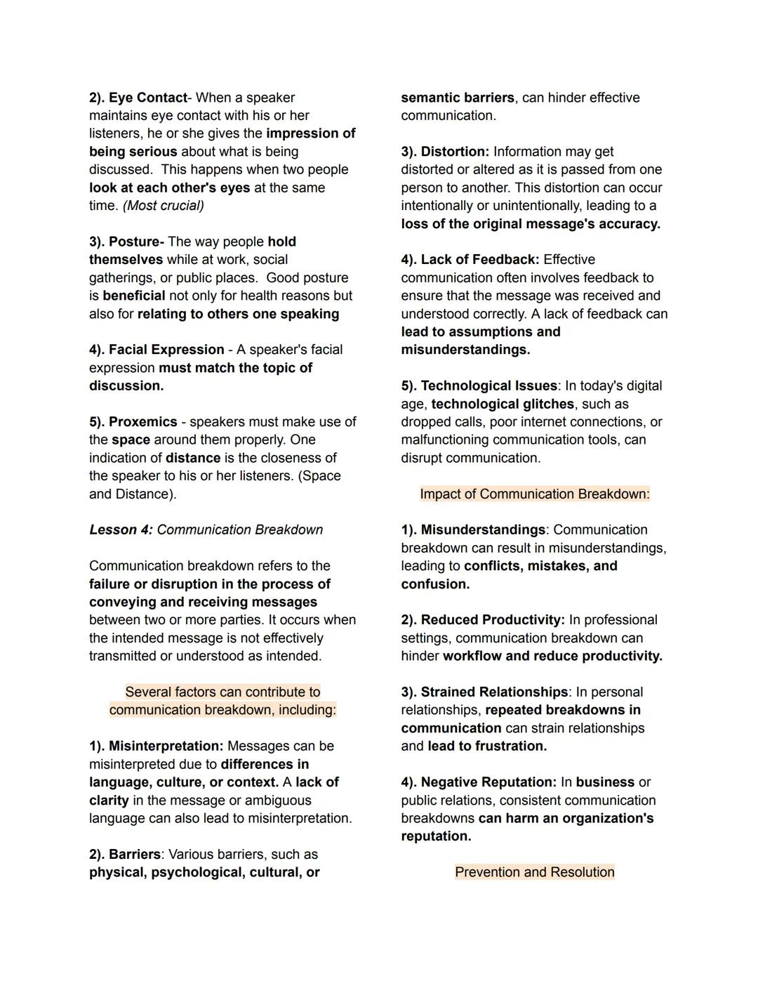 Lesson 1: Nature and Elements of
Communication
Understanding the Communication Process
Communication is what connects us as
human beings. So