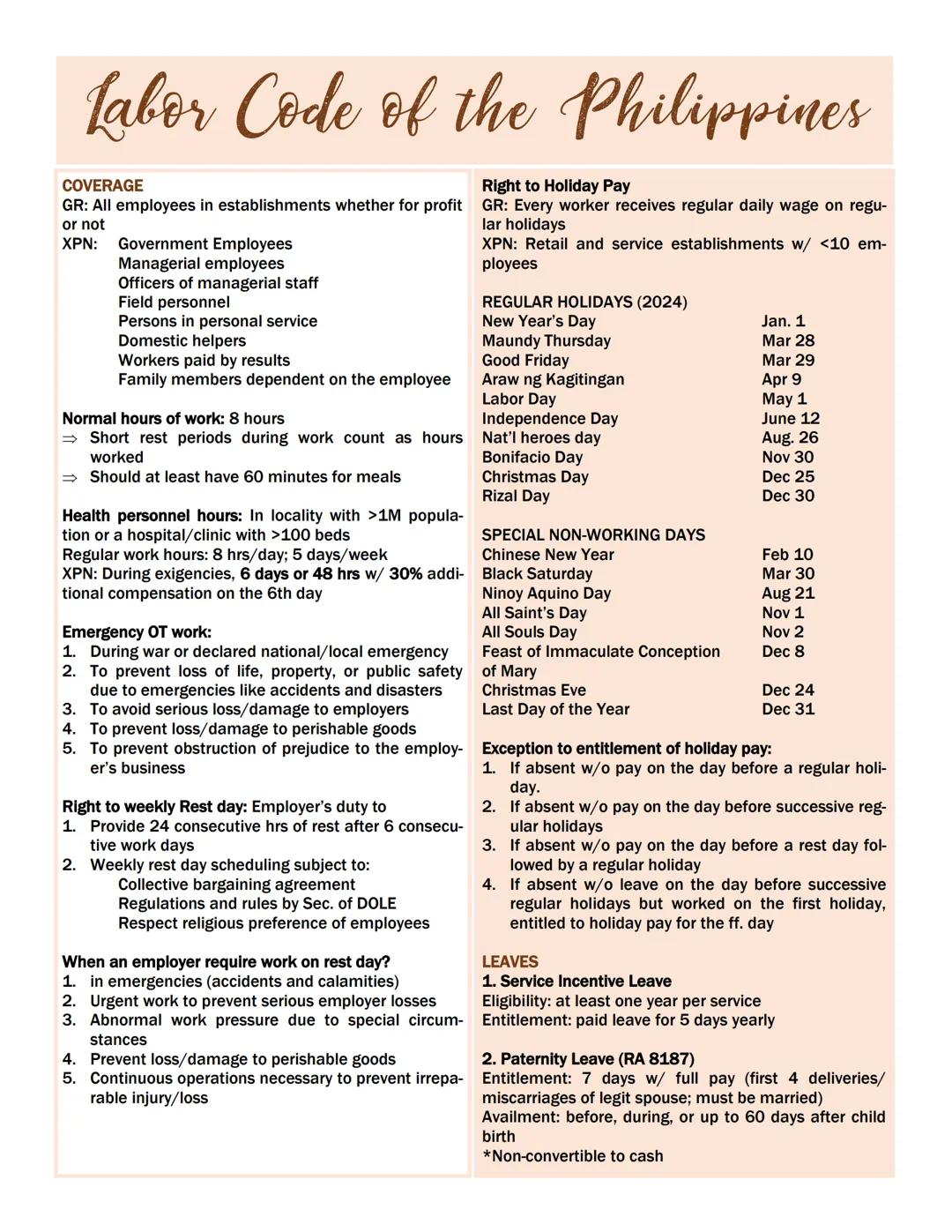 --- OCR Start ---
OBLIGATION DEFINED AS:
Law on Obligations
1. Juridical necessity (legally enforceable to court)
2. To give (positive, real