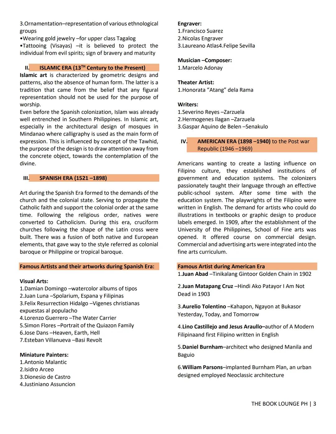## GRADE 12 STEM NOTES AND LECTURES
# Contemporary Philippine Arts
# from the Regions
---
THE BOOK LOUNGE PH ---
## CONTEMPORARY PHILIPPI