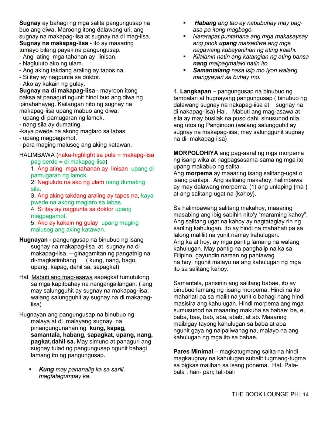 ## GRADE 12 STEM NOTES AND LECTURES
# Komunikasyon at Pananaliksik
โ THE BOOK LOUNGE PH โ
# KOMUNIKASYON AT PANANALIKSIK
SA WIKA AT KULTU