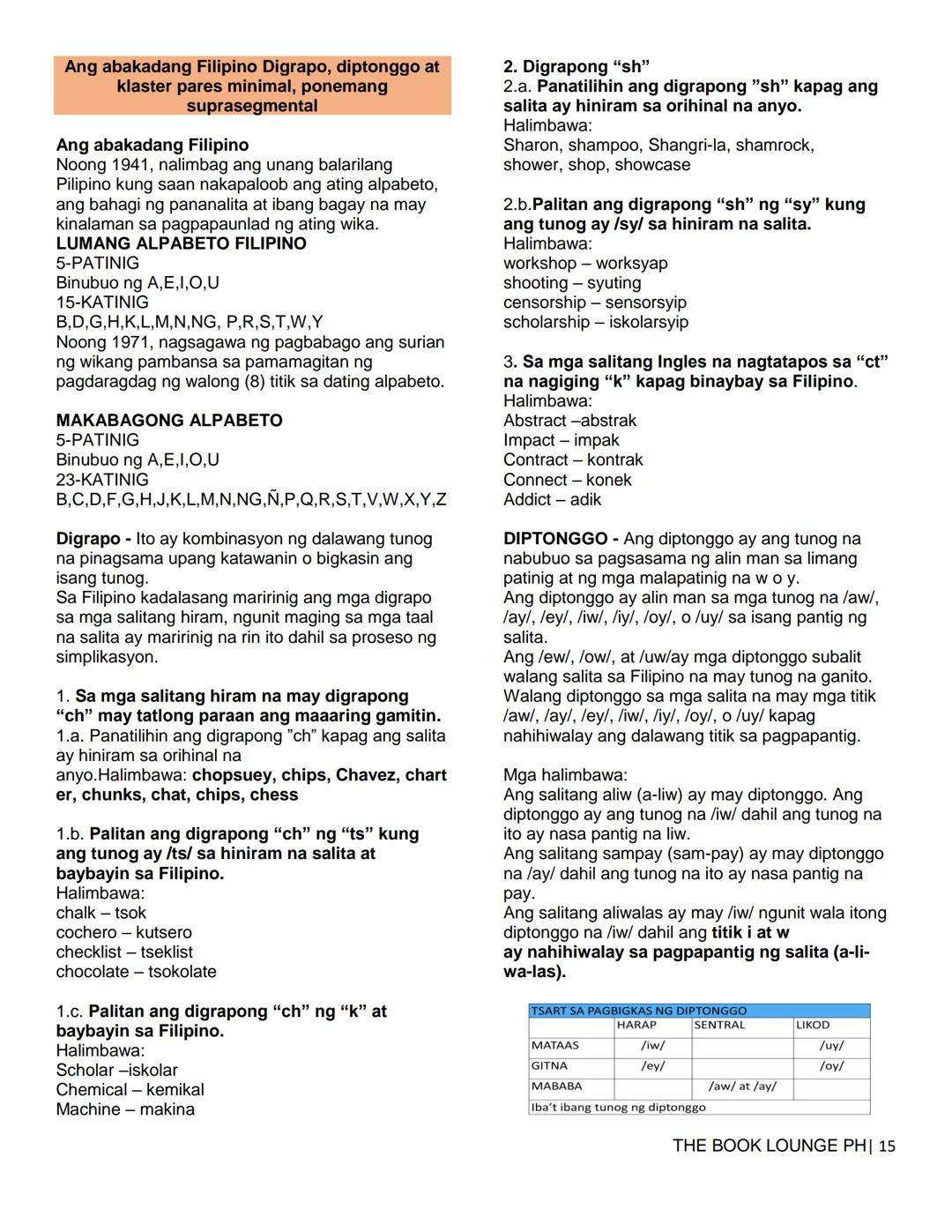 ## GRADE 12 STEM NOTES AND LECTURES
# Komunikasyon at Pananaliksik
โ THE BOOK LOUNGE PH โ
# KOMUNIKASYON AT PANANALIKSIK
SA WIKA AT KULTU