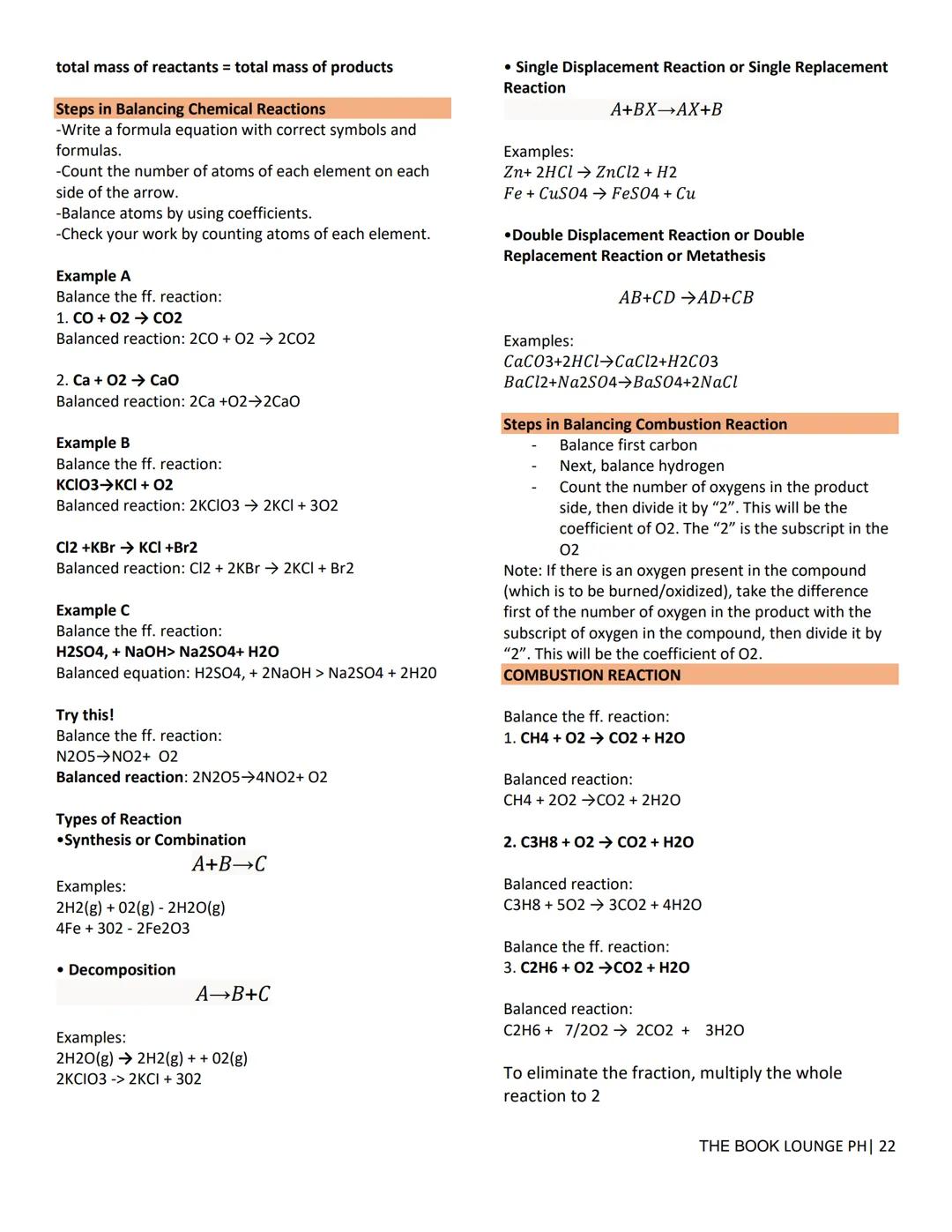 ## GRADE 12 STEM NOTES AND LECTURES
# General Chemistry 1
โ THE BOOK LOUNGE PH โ
## GENERAL CHEMISTRY WEEK 1
### Introduction to Chemist
