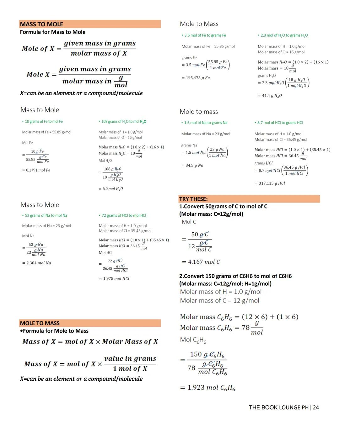 ## GRADE 12 STEM NOTES AND LECTURES
# General Chemistry 1
โ THE BOOK LOUNGE PH โ
## GENERAL CHEMISTRY WEEK 1
### Introduction to Chemist