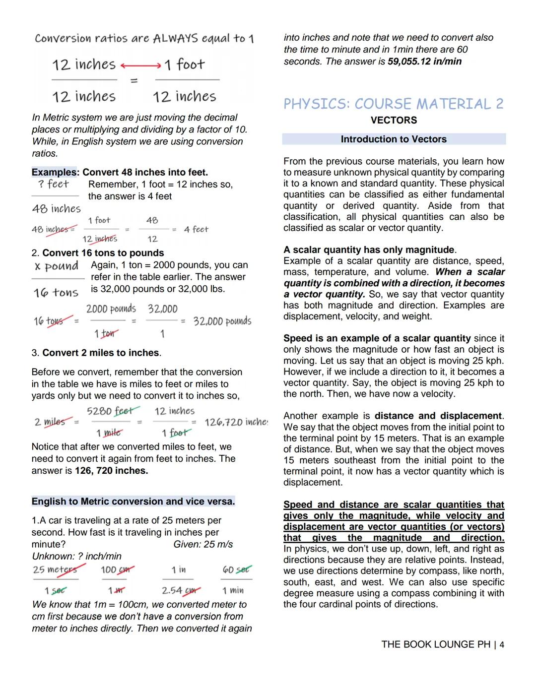 # GRADE 12 STEM NOTES AND LECTURES
# General Physics 1
โ THE BOOK LOUNGE PH โ
# PHYSICS: COURSE MATERIAL 1
## MEASURING UNITS
### Signifi