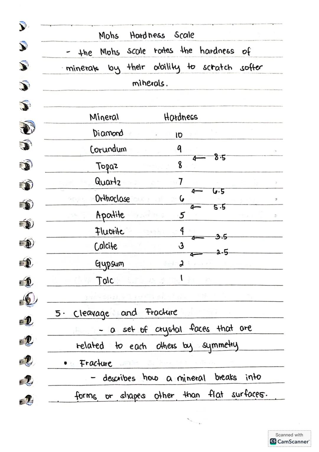 Minerals
- comes from a Latin word minera
meaning a mine.
How to define Minerals?
1. naturally occuring
2. inorganic
3. solid
4. definite ch