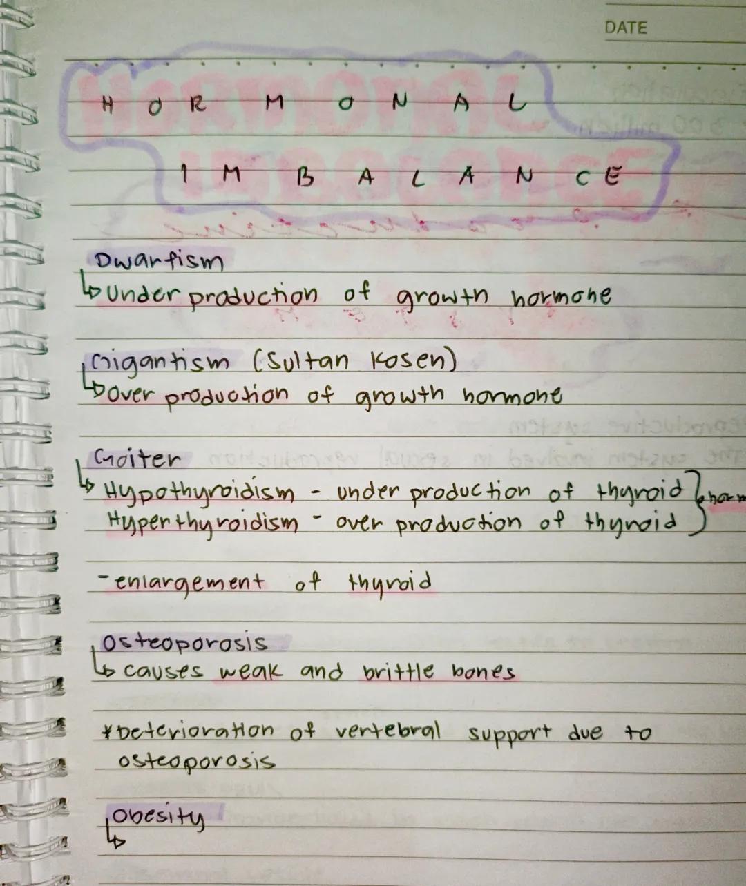 --- OCR Start ---
en
Endocrine system
ine
Lo is a group of Glands that releases Hormones into
the Bloodstream to maintain homeostasis or int