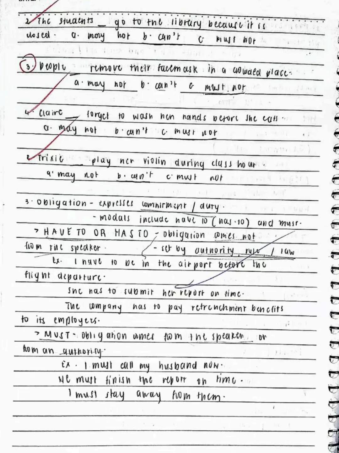 lecture notes in
ENGLISH 9
NR
Spring Leaf
ation Prohibition
BALS
sisting permission obligation and
often the inclusion
of pre exams
are a pr