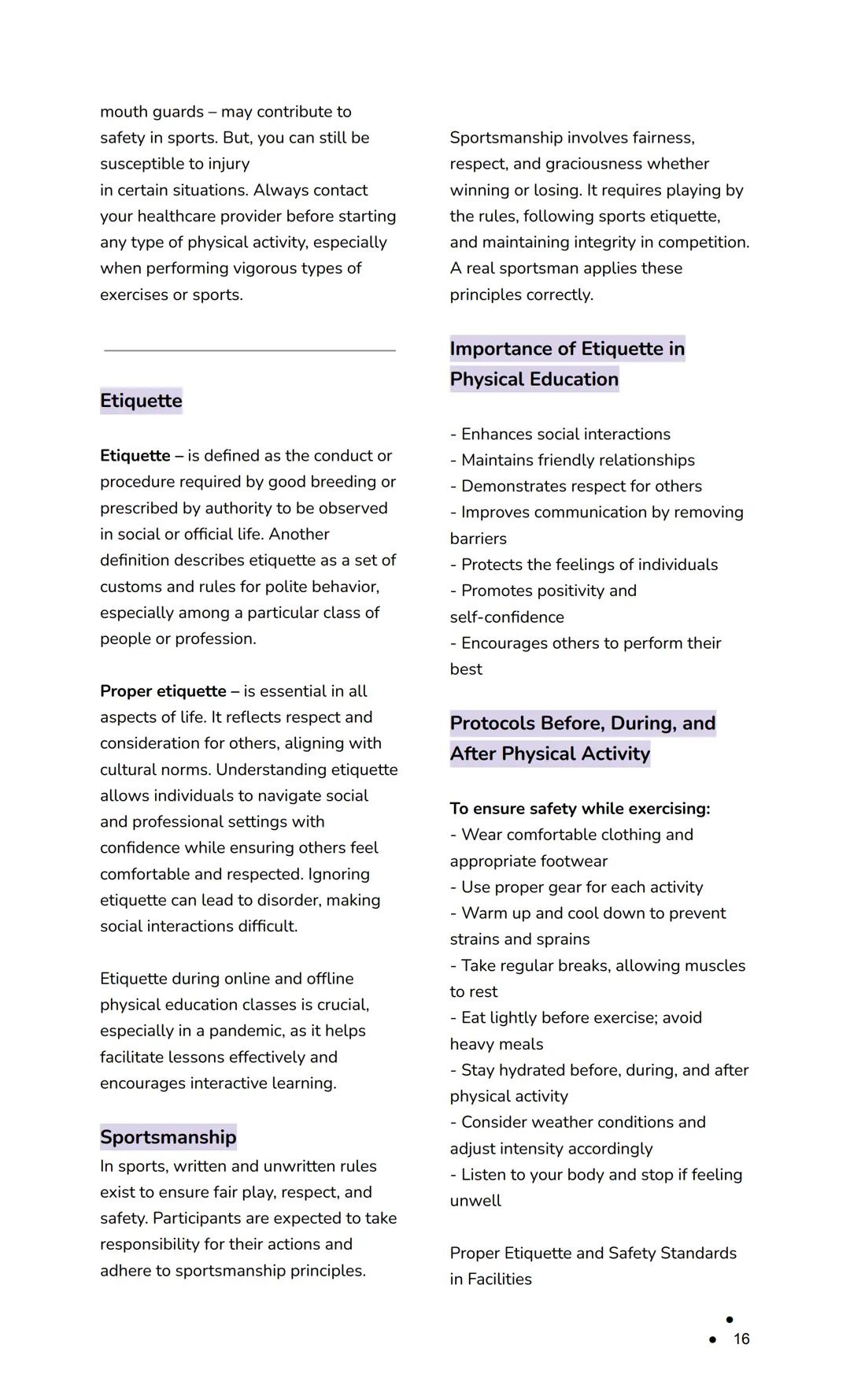 # PE AND HEALTH | G11
First Semester | 1st-2nd
Quarter
## Specific Components of Physical Fitness
1. **Agility** - The ability to change d