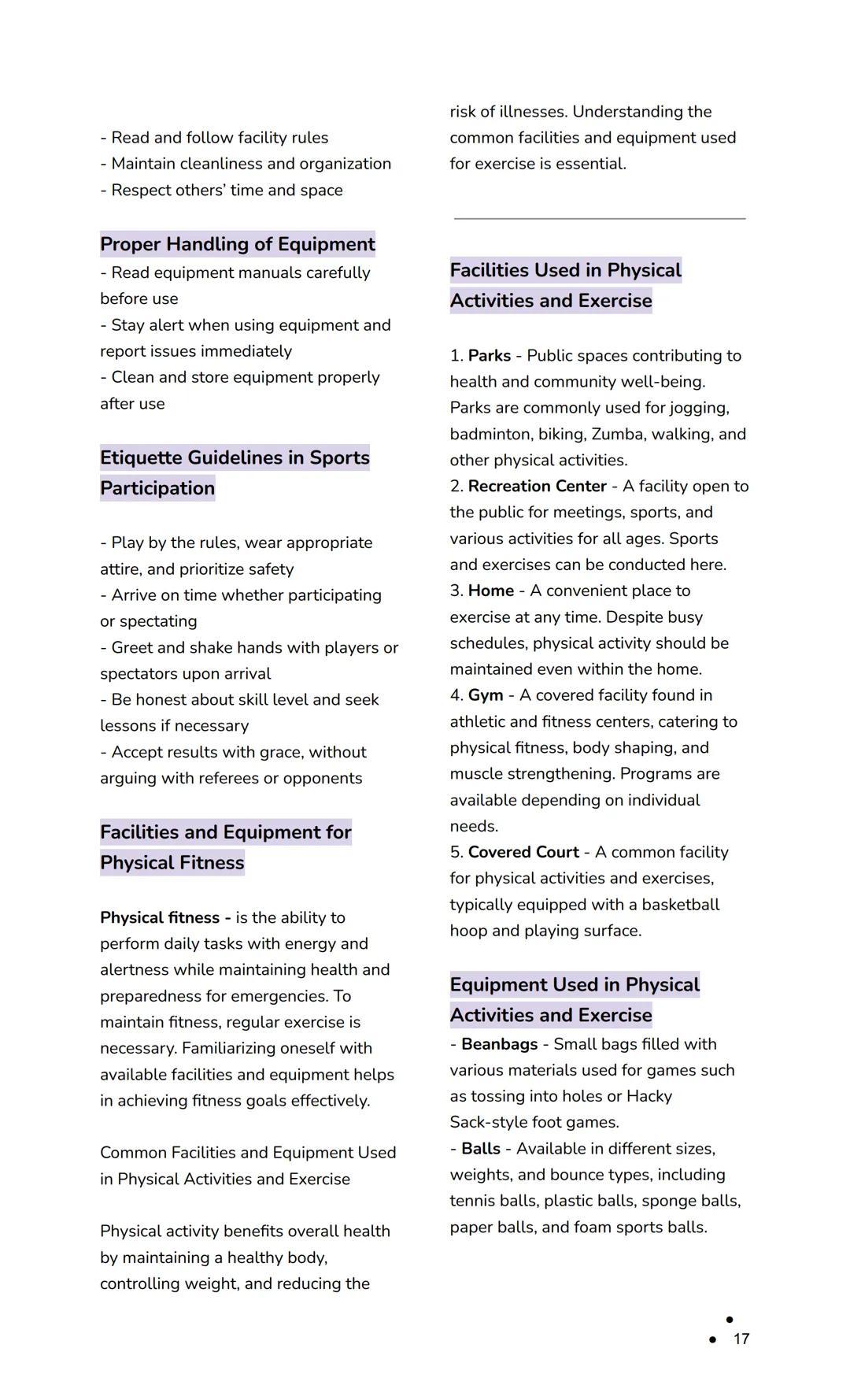 # PE AND HEALTH | G11
First Semester | 1st-2nd
Quarter
## Specific Components of Physical Fitness
1. **Agility** - The ability to change d