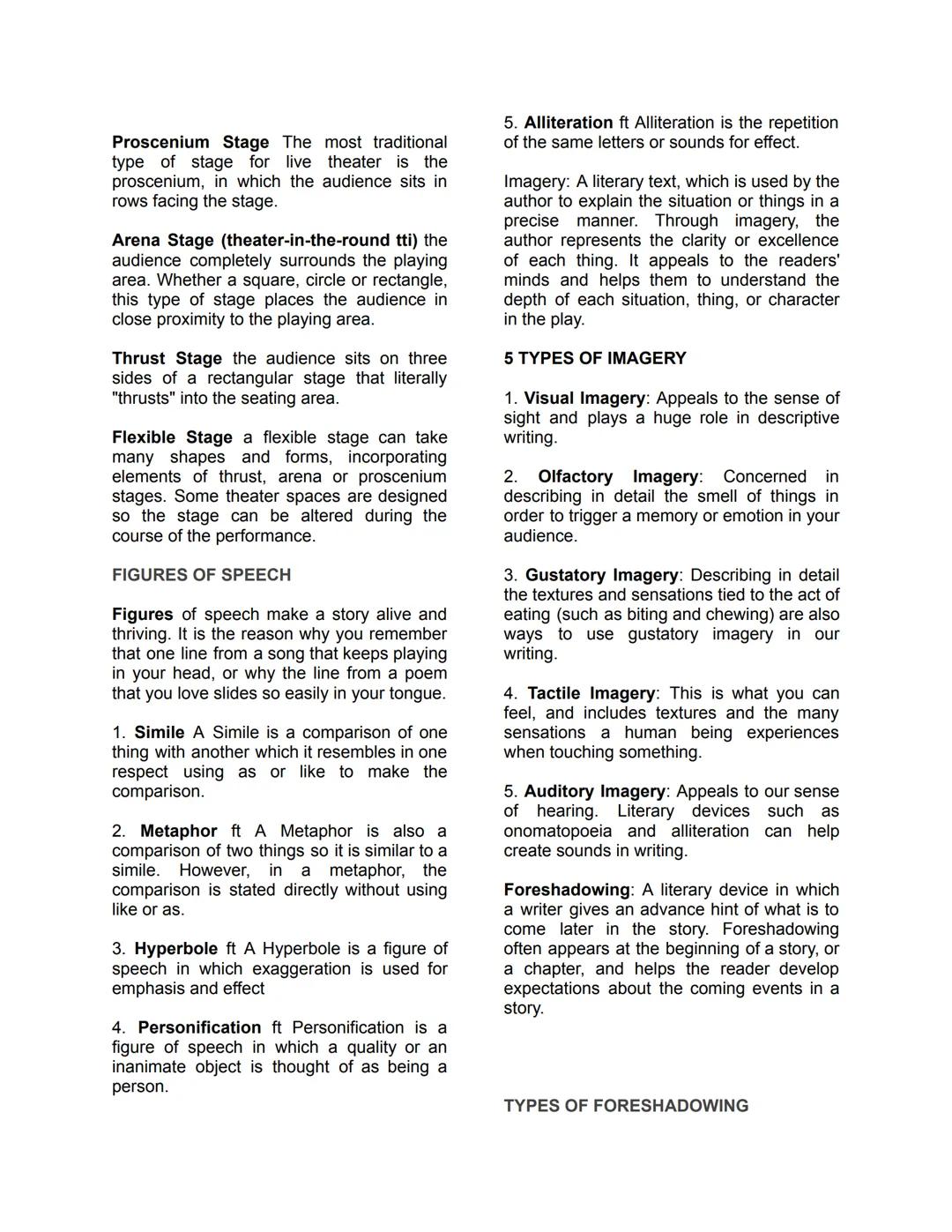 CREATIVE WRITING
1ST TO 2ND QUARTER | 1ST SEMESTER
IMAGERY,
DICTION,
LANGUAGE, AND
EXPERIENCE
FIGURATIVE
PERSONAL
Literature refers to writt