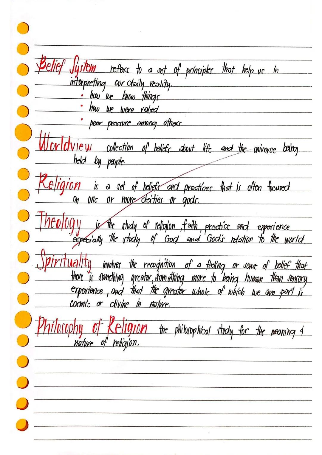 # Introduction
to World
Religion &
Belief Systems Belief Jystem refers to a set of principles that help us in
interpreting our daily reality