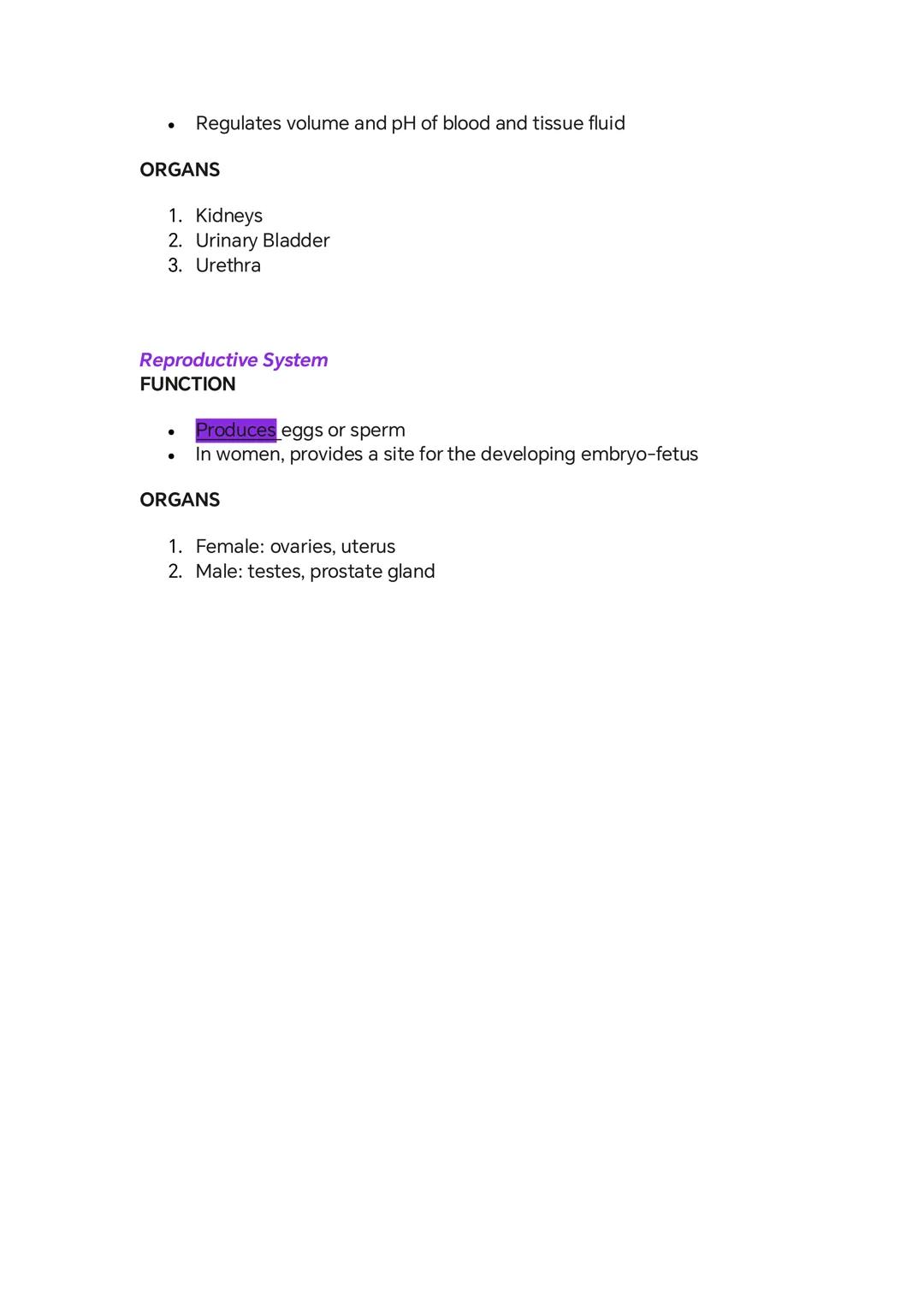 Anatomy and Physiology - Organ
System
Integumentary System
FUNCTION
- A barrier to pathogens and chemicals
- Prevents excessive water loss
O