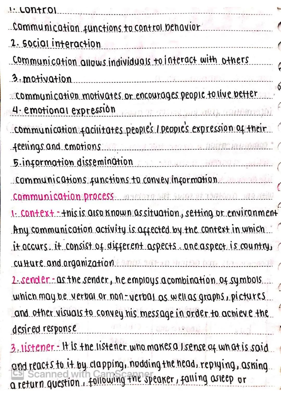 # oral commun-
cation
nature of communication
- communication is a process of sharing and conveying messages or
information from one person