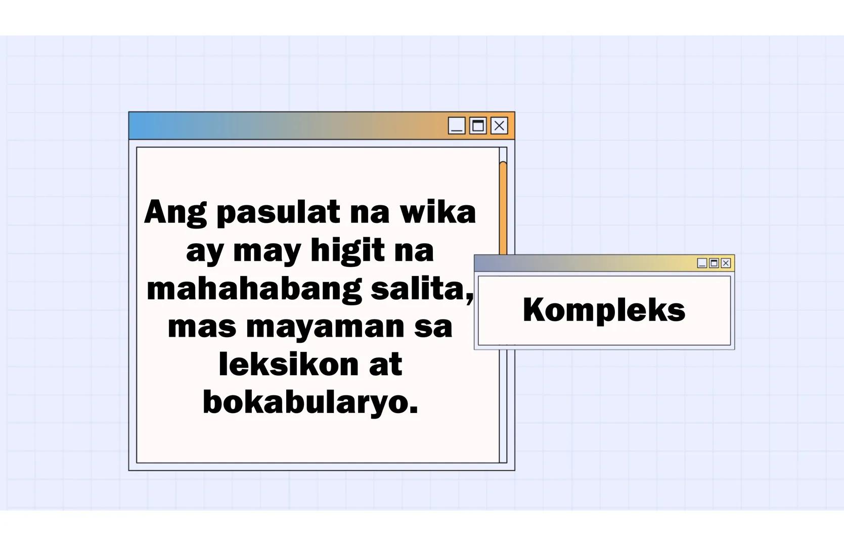 # Ang Akademing Pagsulat
ARALIN 2 Kasanayang
Pampagkatuto
• Nakikilala ang iba't ibang akademikong
sulatin ayon sa layunin, gamit, katangia