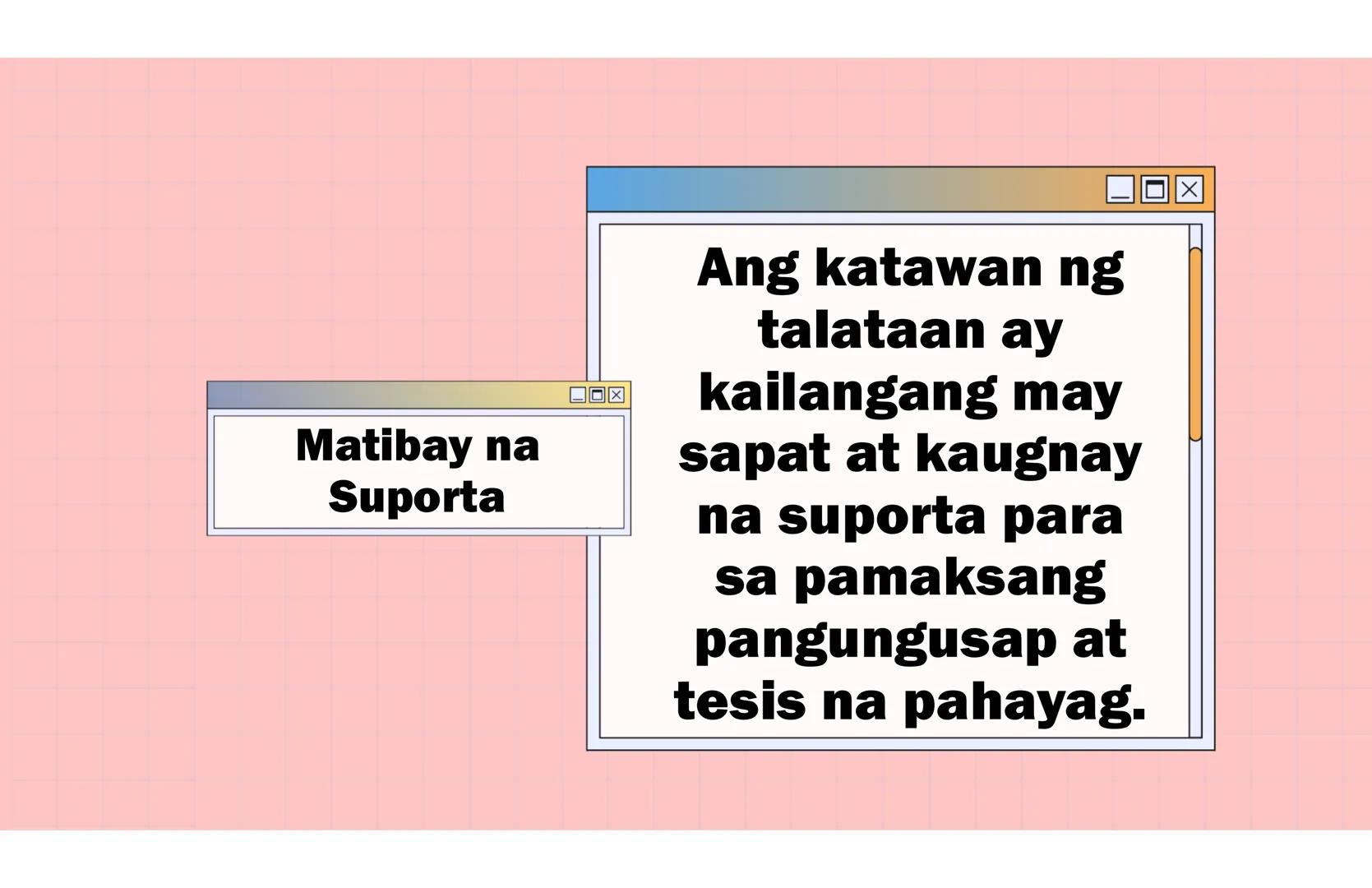 # Ang Akademing Pagsulat
ARALIN 2 Kasanayang
Pampagkatuto
• Nakikilala ang iba't ibang akademikong
sulatin ayon sa layunin, gamit, katangia