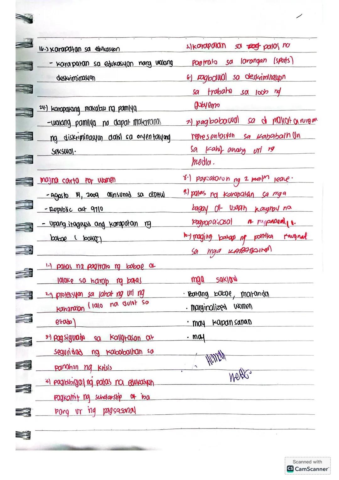 Panaiy Jiyand tugon-AP Week 3
Peclaration of human rights, After wwil
Ang lahat ng tao ay pantay pantay
2.1 Karapat dapar sa lahat ng karapa