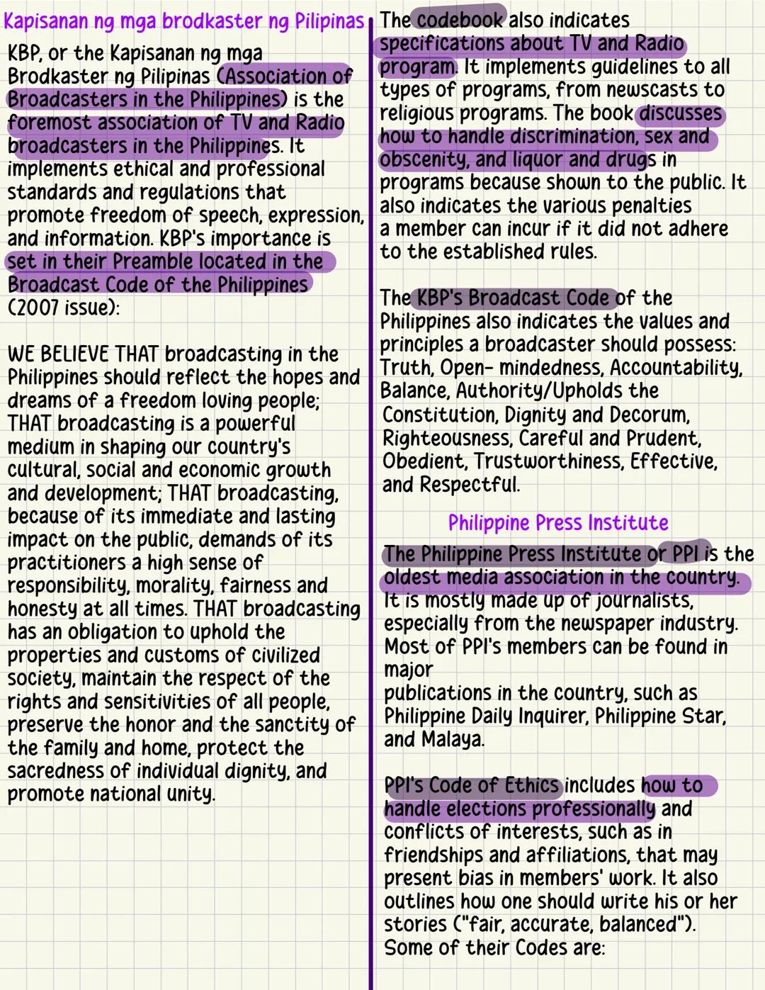 MEDIA LAW AND
ETIQUETTE
Rules and Regulations
Rules and regulations are essential to
keep media and its content safe to
watch, uphold qualit
