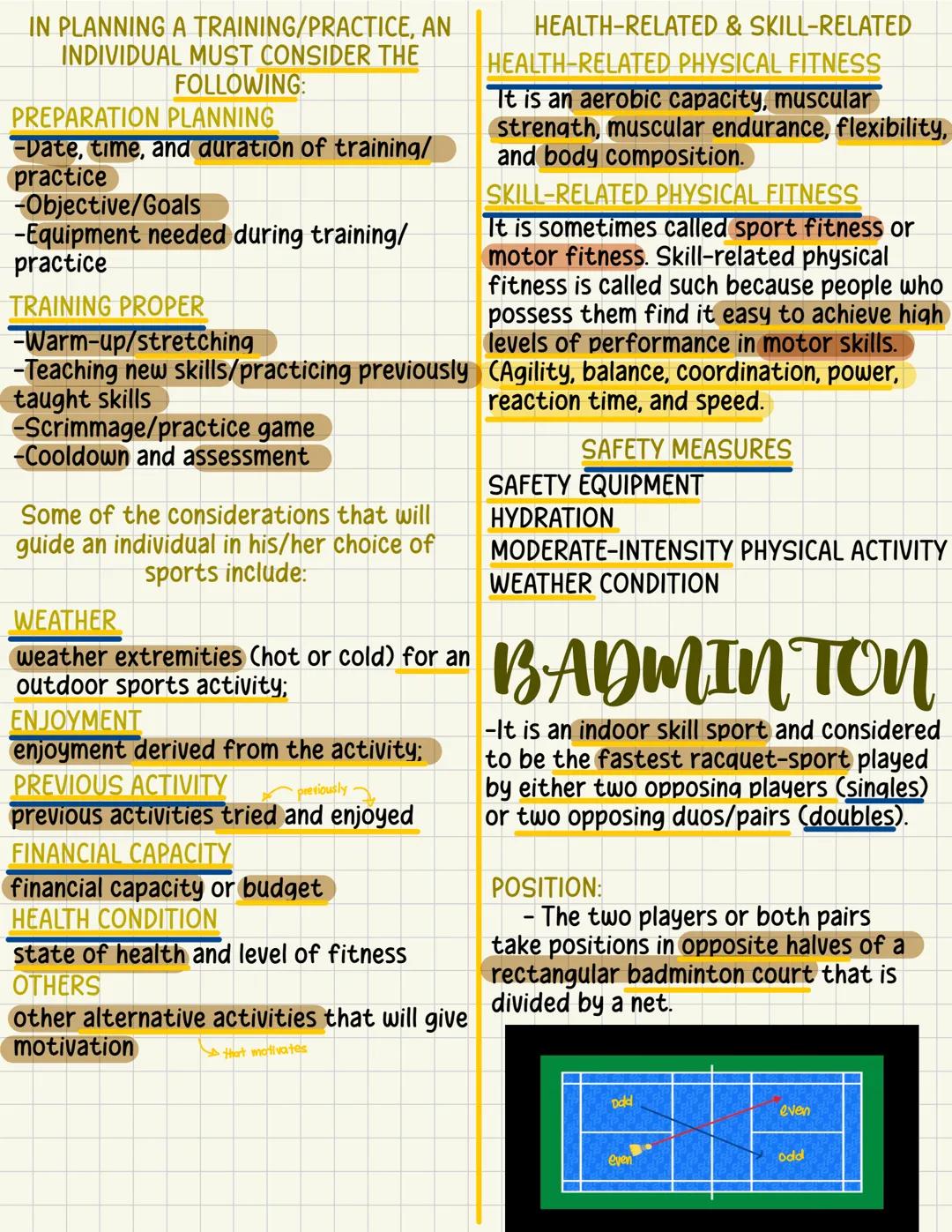 --- OCR Start ---
SPORTS
-It is an activity that requires physical
actions and skills where individuals or
teams compete under a set of rule