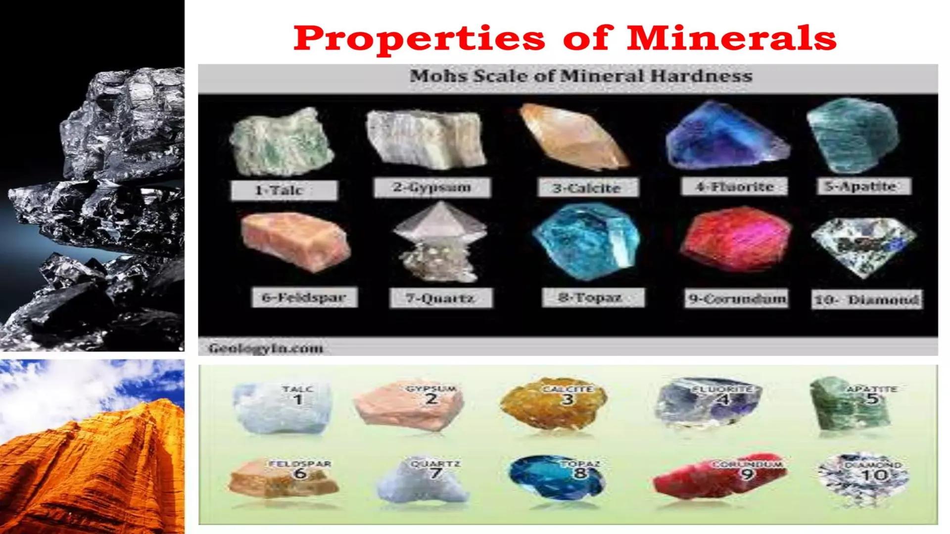 Earth & Life Science
MINERALS Minerals and Rocks
How is a mineral different
from a rock?
• Minerals are the building blocks of
rocks.
• A