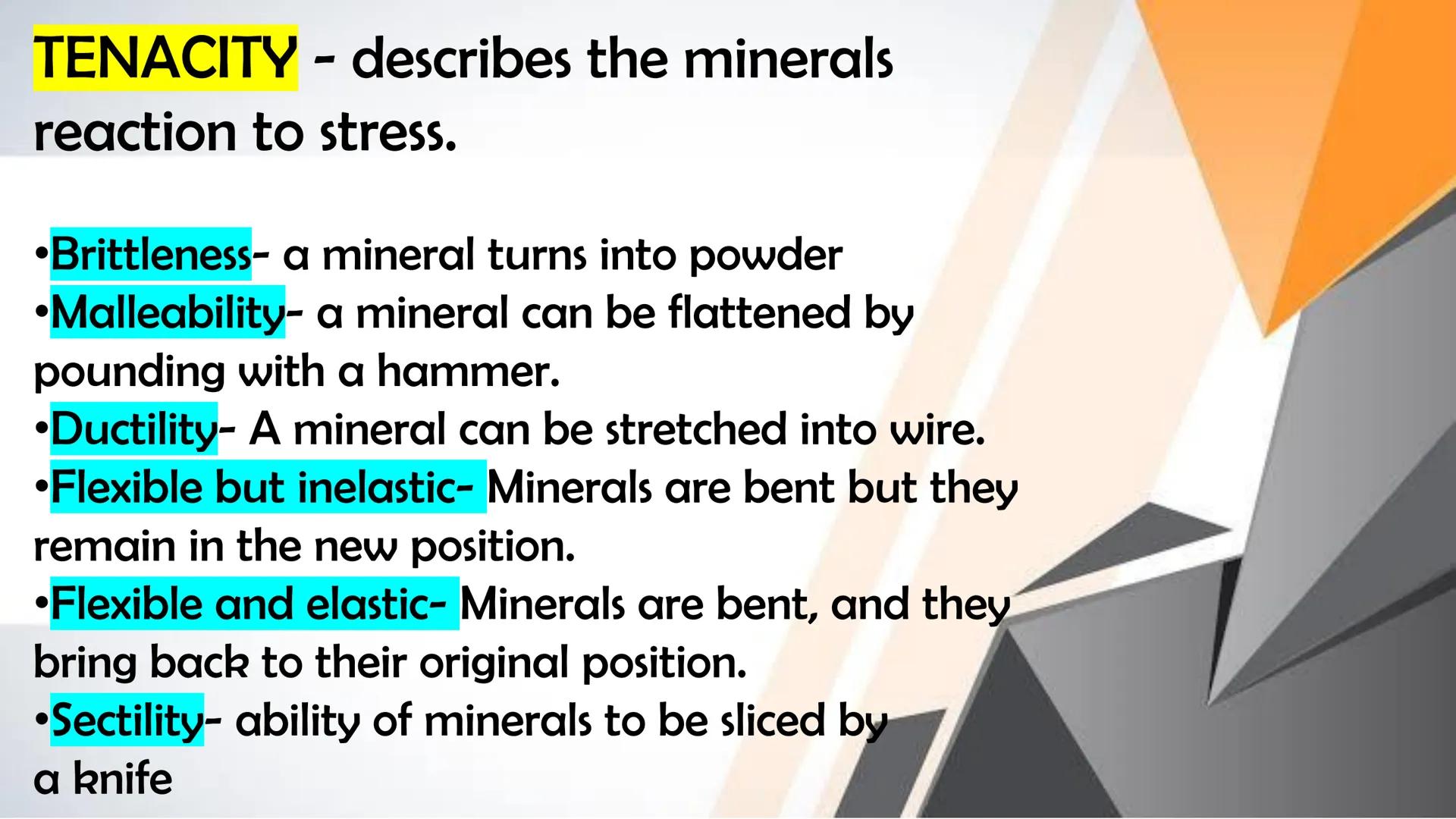 Earth & Life Science
MINERALS Minerals and Rocks
How is a mineral different
from a rock?
• Minerals are the building blocks of
rocks.
• A