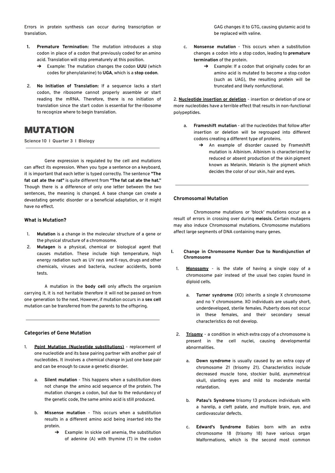 DNA REPLICATION
Science 10 | Quarter 3 | Biology
Chromosome
Free nucleotides
→ An enzyme called helicase unzips the double helix by
breaking