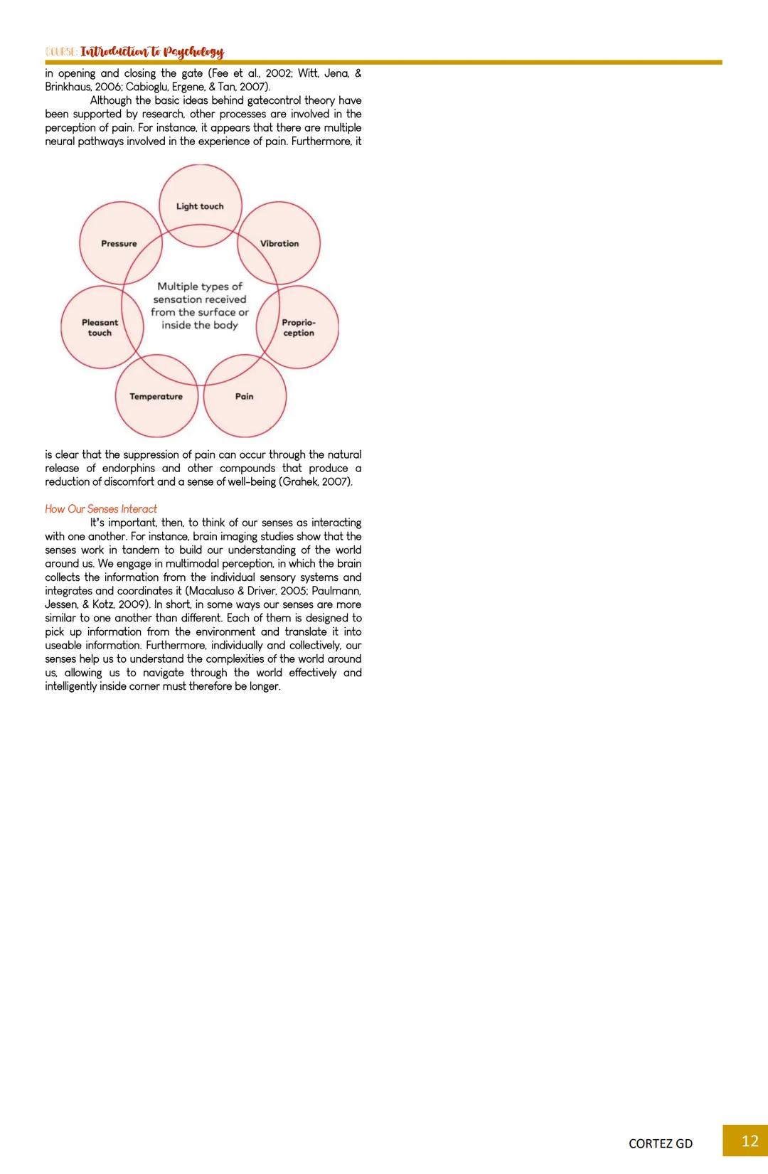 ## COLESL Introduction to Psychology
### TOPIC OUTLINE
**Chapter 1** Introduction to Psychology
- What is Psychology
- Psychology as a Sci