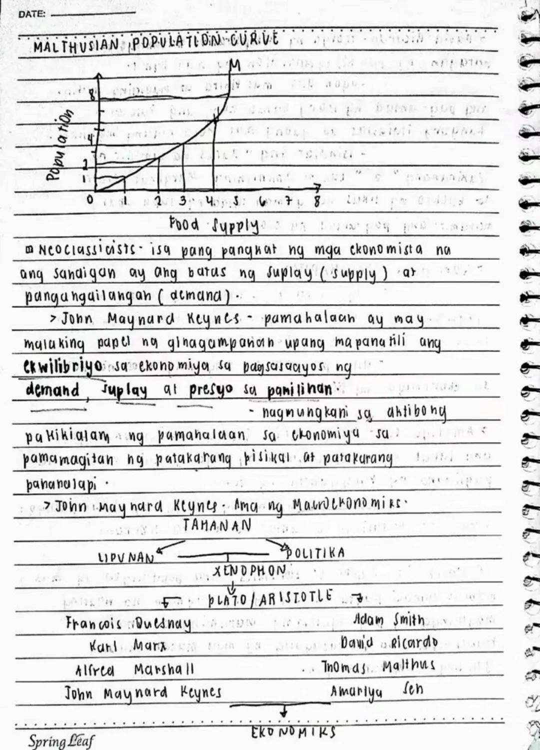 lecture notes in
ARALING PANLIPUNAN 9
TON
DATE
NO.
DATE 2019
ugon ng ( ekonomiks ) napapa-
1000x gamit ang mga
2 kc oming supay twat
nadudun