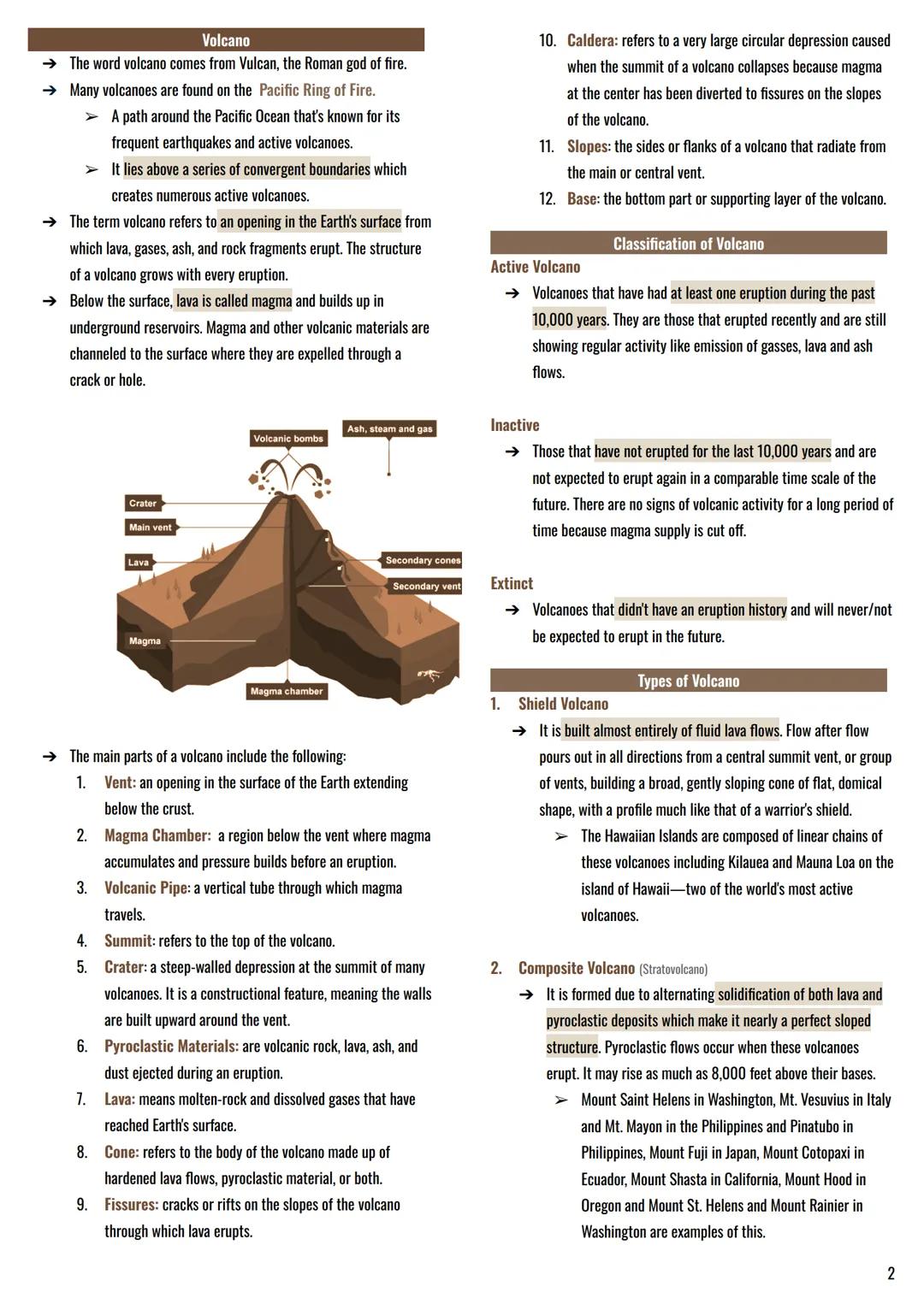 SCIENCE Lesson 1: Volcano
The Earth's Layer
Earth's
Layers
Exosphere
Thermosphere
Crust 0-100km
thick
Lithosphere
Asthenosphere
Crust
Mant