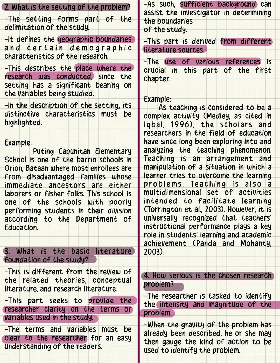 Research
Seeking and Answering Questions
Observation and inquiry are
fundamental to understanding the
world around us. By observing what is