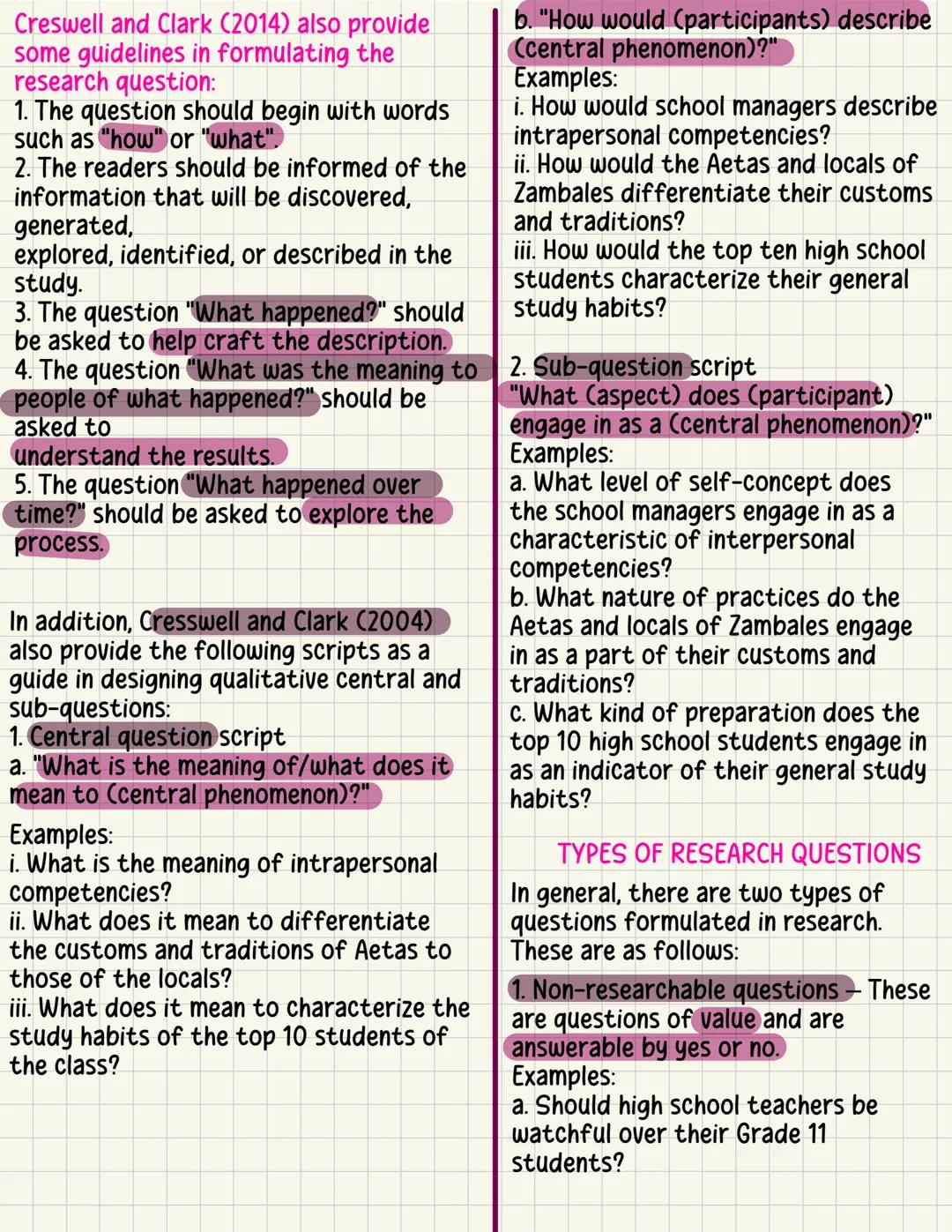 Research
Seeking and Answering Questions
Observation and inquiry are
fundamental to understanding the
world around us. By observing what is