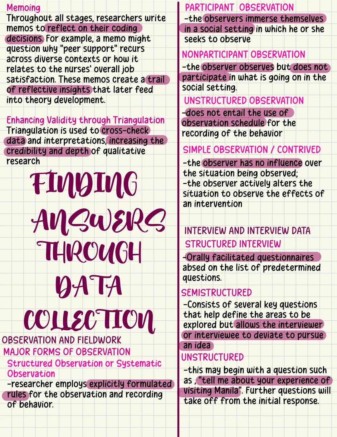 Research
Seeking and Answering Questions
Observation and inquiry are
fundamental to understanding the
world around us. By observing what is