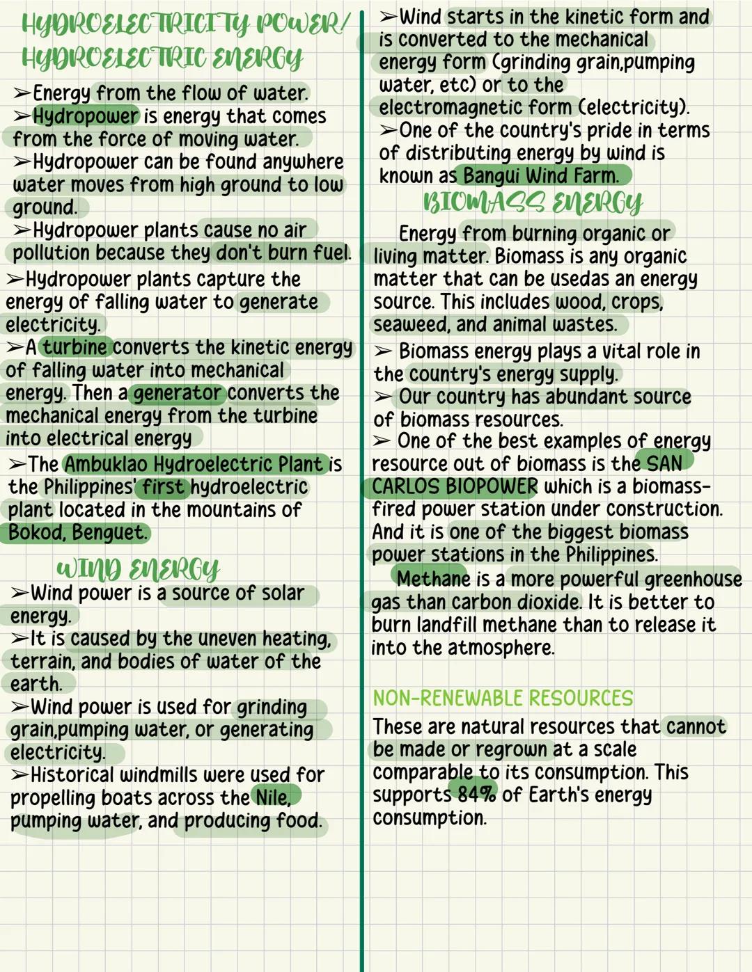 Energy Resources
Energy
ENERGY is the ability to do work or
cause change and is required for life
processes. An ENERGY RESOURCE is
somethin