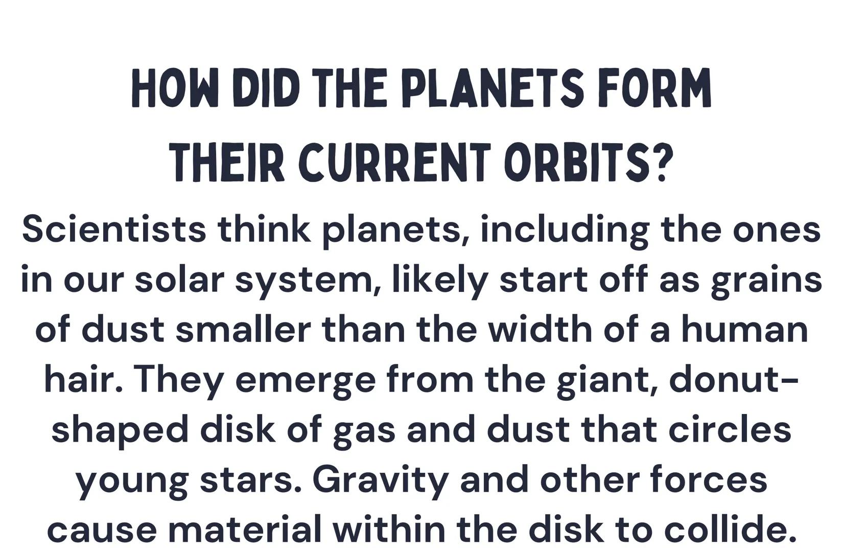 The Big Bang Theory
The Big Bang Theory proposes the universe
began as an infinitely hot, dense point about
13.7 billion years ago. It rapid