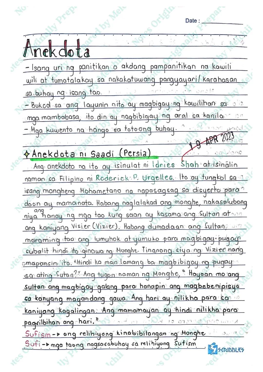 --- OCR Start ---
No
otes Originally Prep.
pared by Mel
tes Origin.
elc
MARKAHAN
IKATLONG
otes Originally Prepar
elchil
Date: prepar
ing Ken