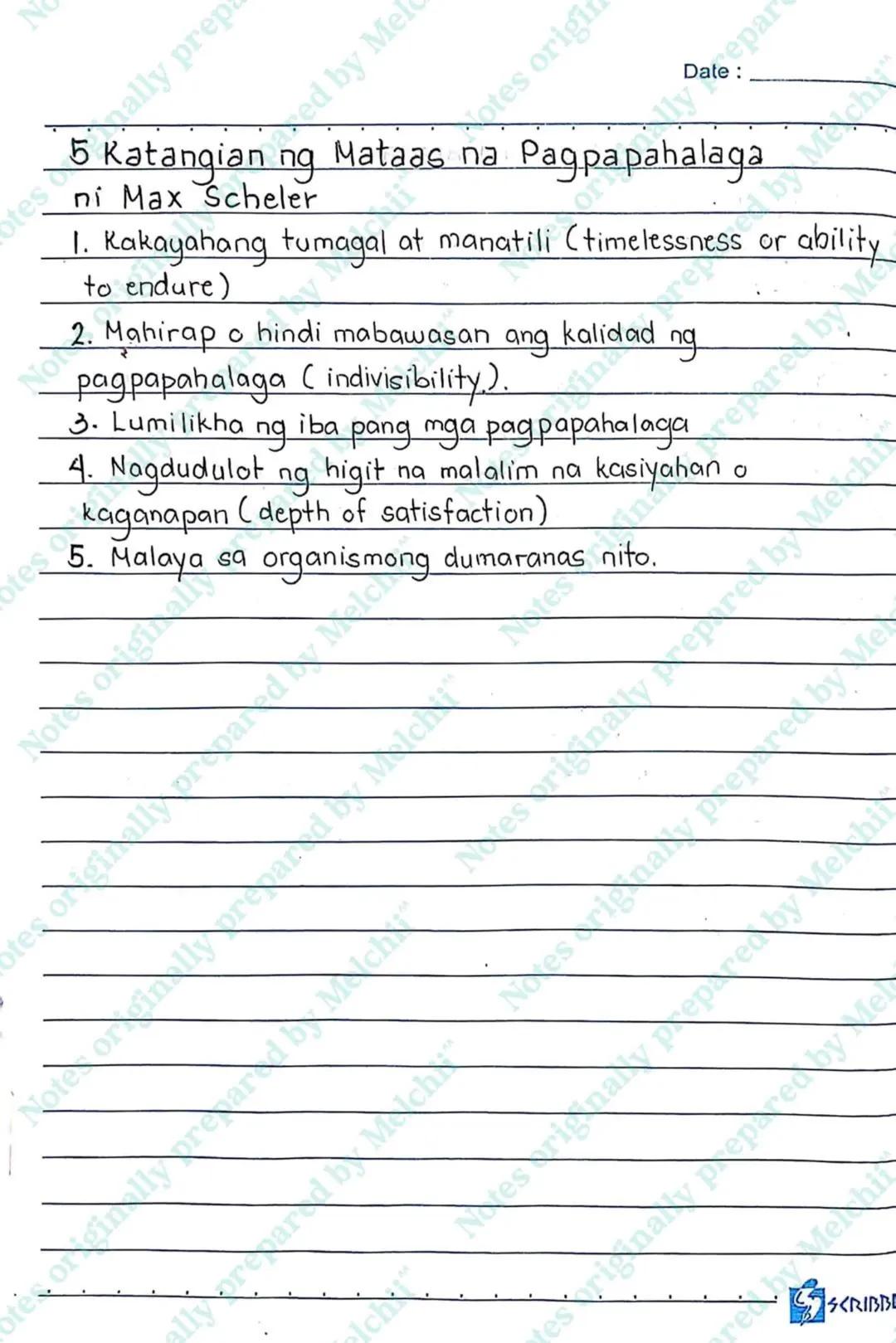 --- OCR Start ---
N
s originally prep
sally prepared by Mel
Felchi
Notes origin
Date: prepar
ONG KILOS
kukusa sa makataong kilos
in na malay