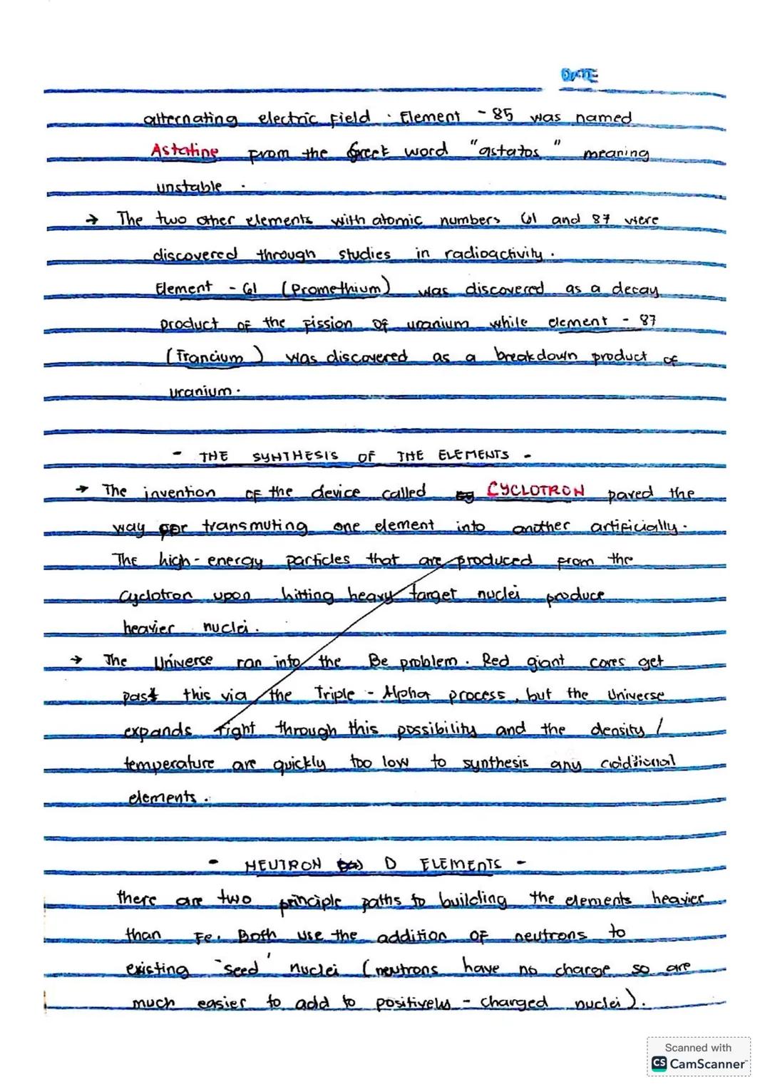 ## LESSON 3: FORMATION OF HEAVY ELEMENTS
- STELLAR NUCLEOSYNTHESIS RISE OF THE STAR!
* Scientists believe that the formation of the univer