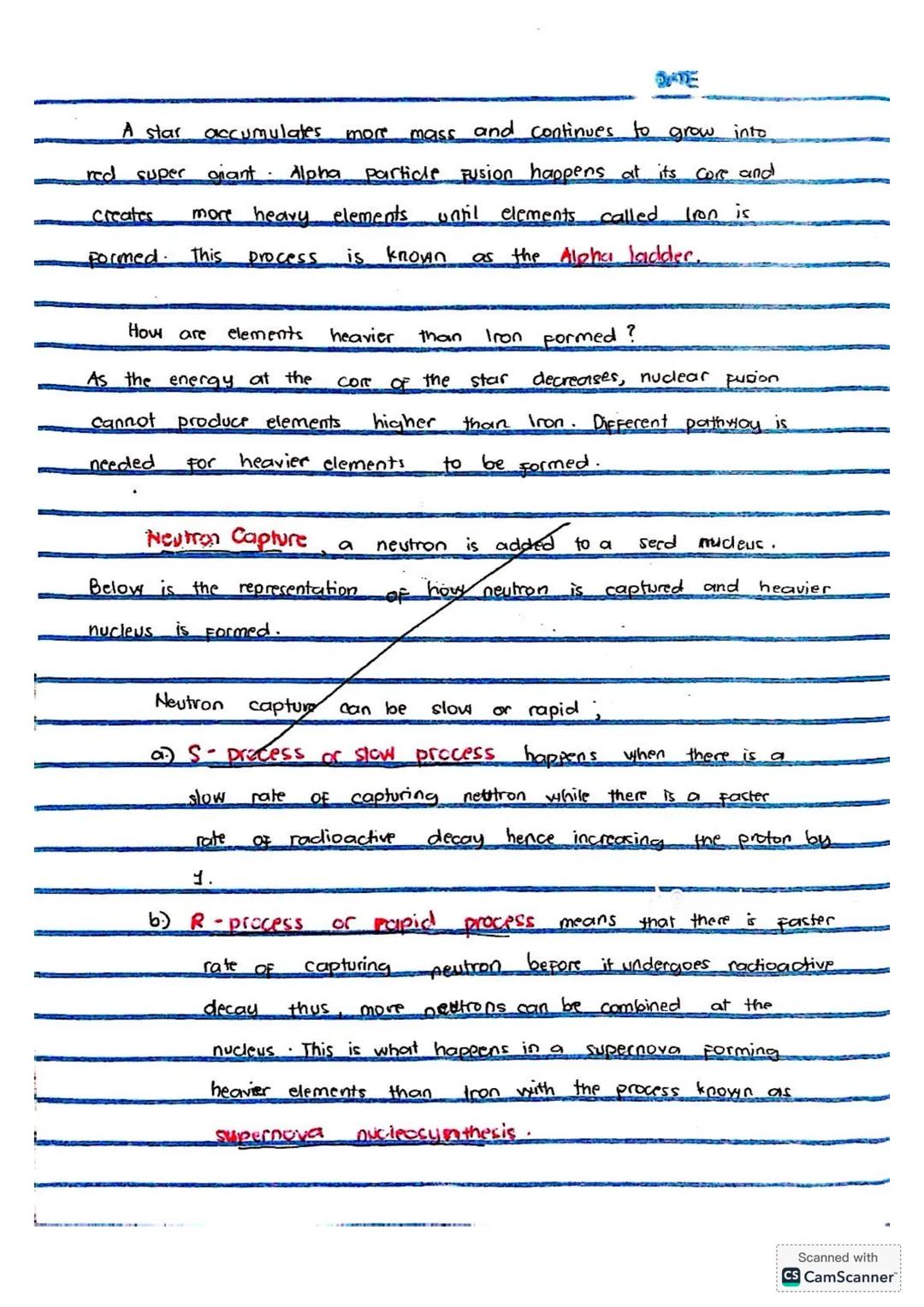 ## LESSON 3: FORMATION OF HEAVY ELEMENTS
- STELLAR NUCLEOSYNTHESIS RISE OF THE STAR!
* Scientists believe that the formation of the univer