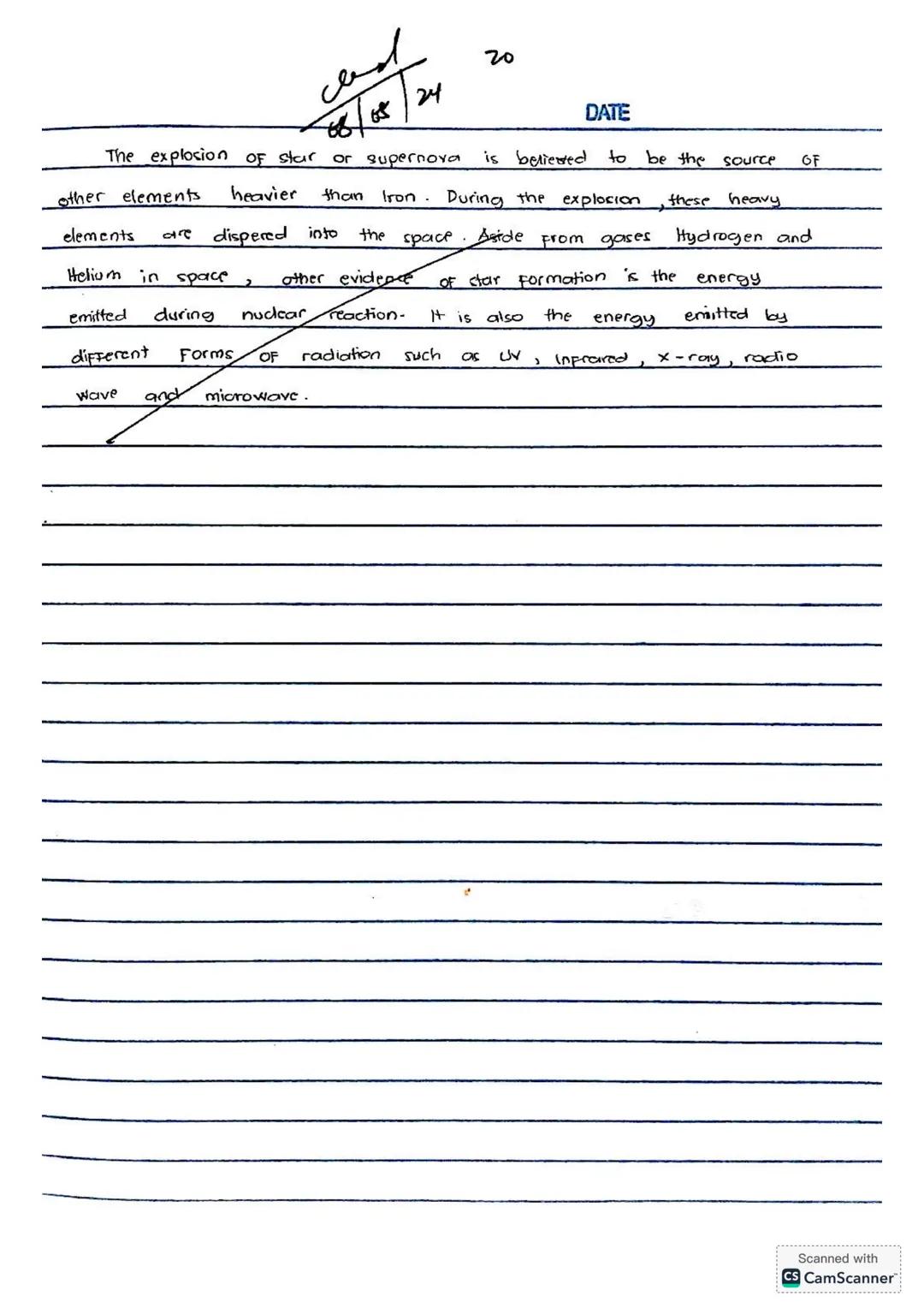 ## LESSON 3: FORMATION OF HEAVY ELEMENTS
- STELLAR NUCLEOSYNTHESIS RISE OF THE STAR!
* Scientists believe that the formation of the univer