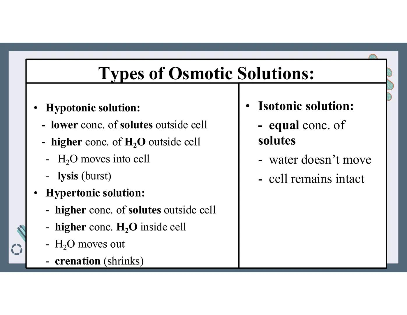 # 01
Functions of the cell Cells- basic units of all living things
Plasma membrane/ cell membrane- outer
boundary of the cell; cell interac