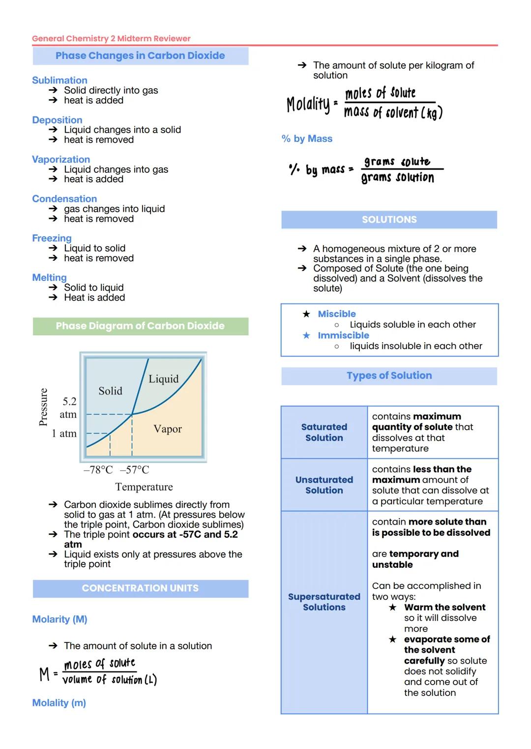 GENERAL CHEMISTRY 2
1st Sem | A.Υ. 2024-2025
COURSE OUTLINE
I. Kinetic Molecular Model of Liquids and
Solids
II. Intermolecular Forces
III.