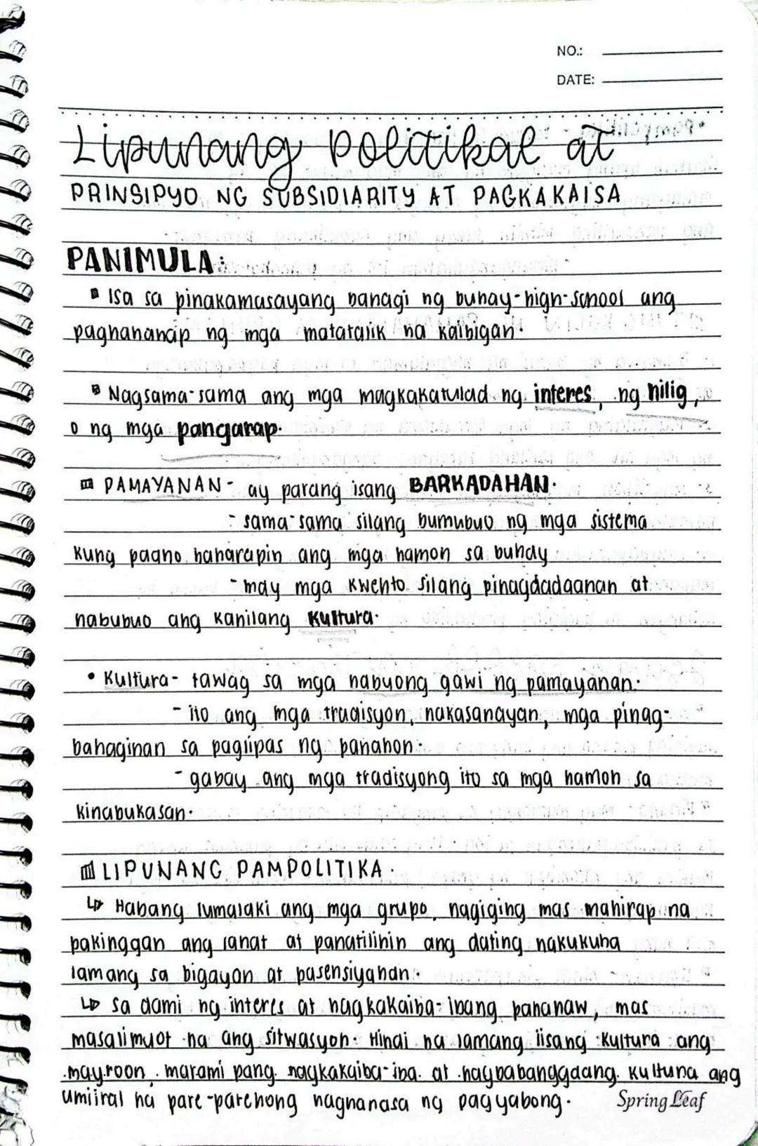 ## Layunin ng Lipunan
**DATE:** 03/06/21
### KABUTIHANG PANLAHAT
* Lipunan - "Lipon"
- pangkat
> Ang mga tao ay may kinabibilangang p