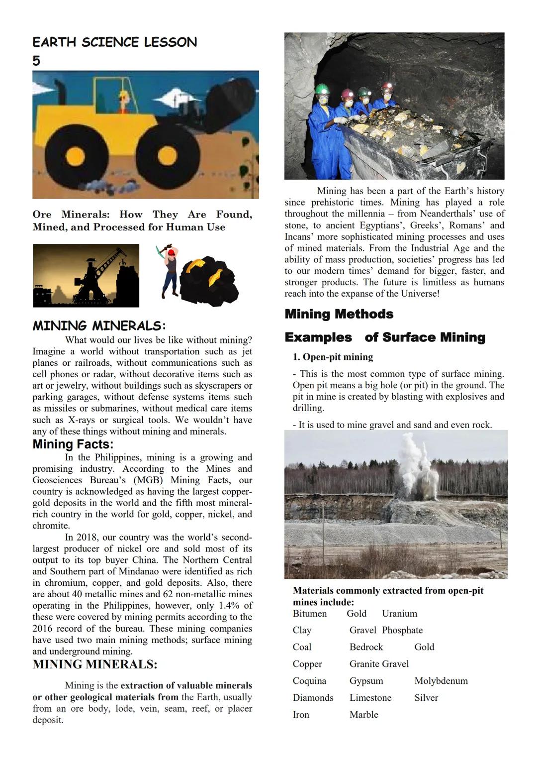 EARTH SCIENCE LESSON 1
Can you describe our planet Earth?
• Characterized by its blue waters, rocky brown
and green land masses with set of