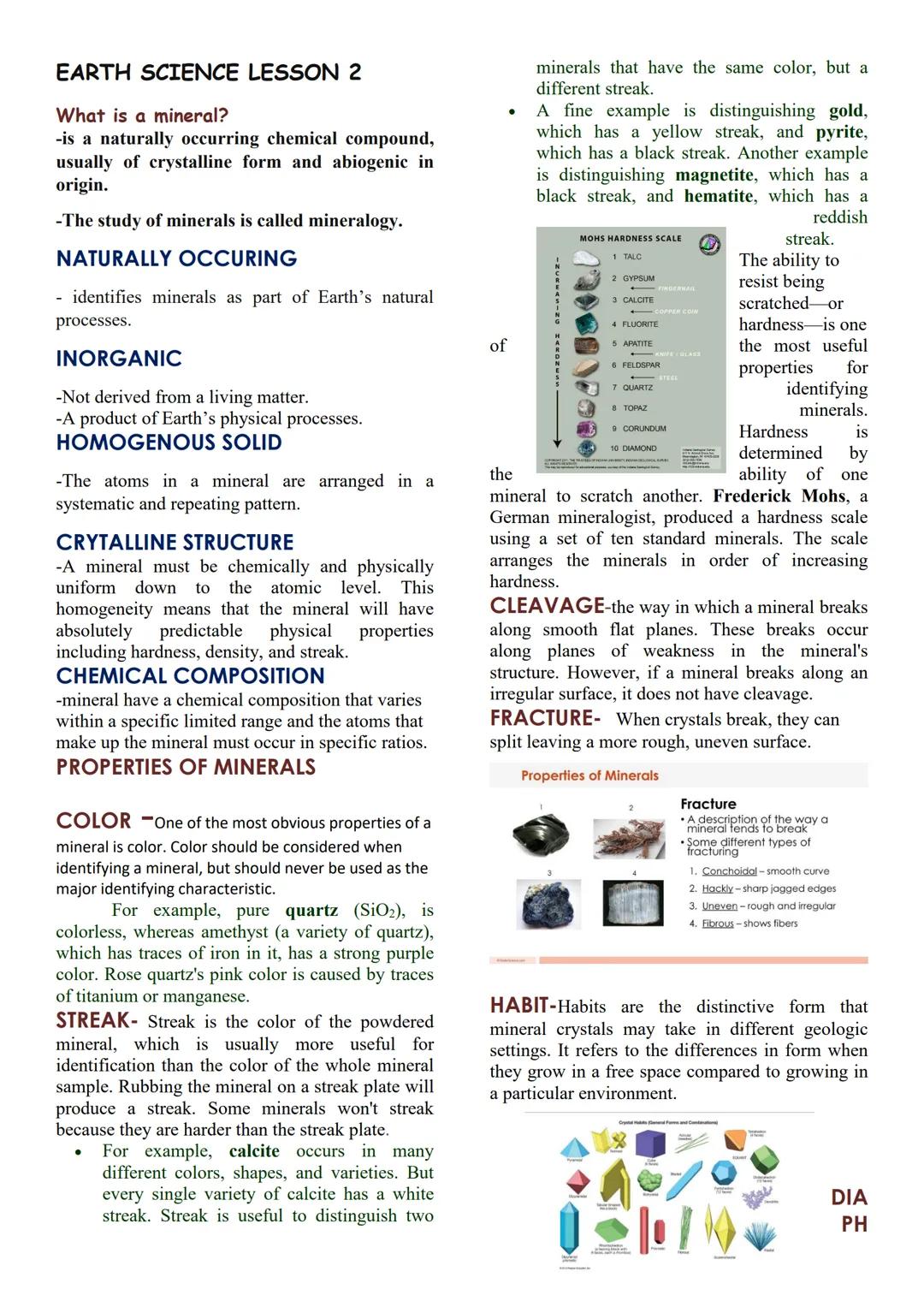 EARTH SCIENCE LESSON 1
Can you describe our planet Earth?
• Characterized by its blue waters, rocky brown
and green land masses with set of