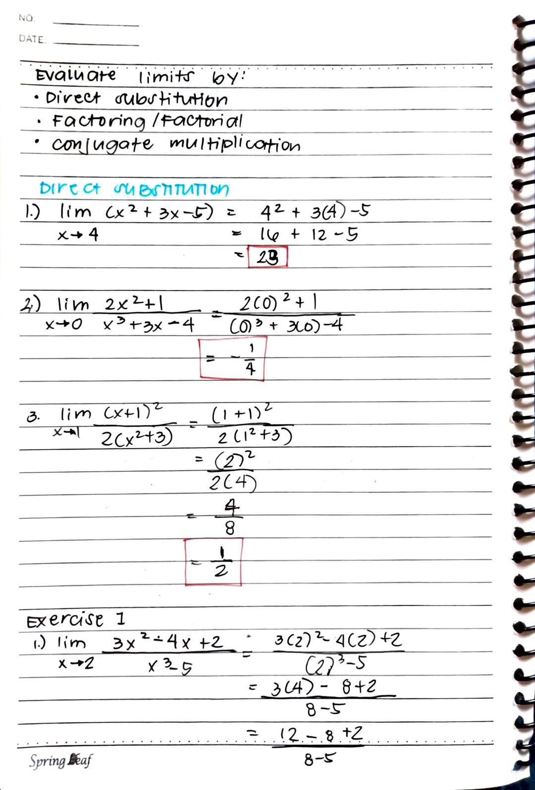 NO
DATE.
LIMIT OF A Function
Let (x) be any function & let c &
L be real numbers. If f(x) is close to L,
x is sufficiently close to c, the l
