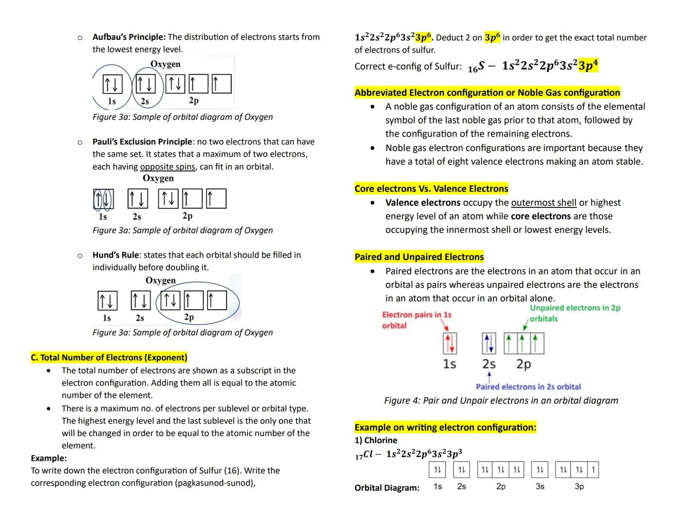 Science 9 Q2 Lecture 2
Electron Configuration
• This describes how electrons are arranged in atomic orbitals outside
the nucleus.
It is also