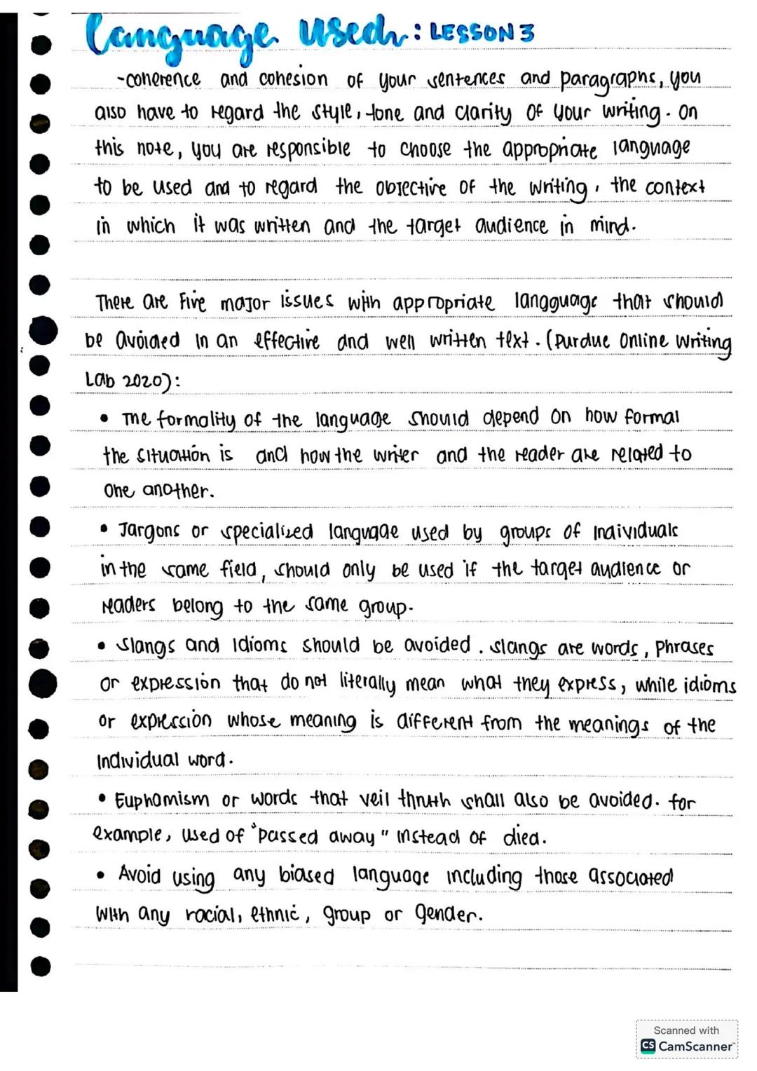 # NOTES for Grade 11 STUDENTS
# RWS
Reading & Writing Skills READING WRITING
PARAGRAPH
Pattern of Development
• the way the essay is organ